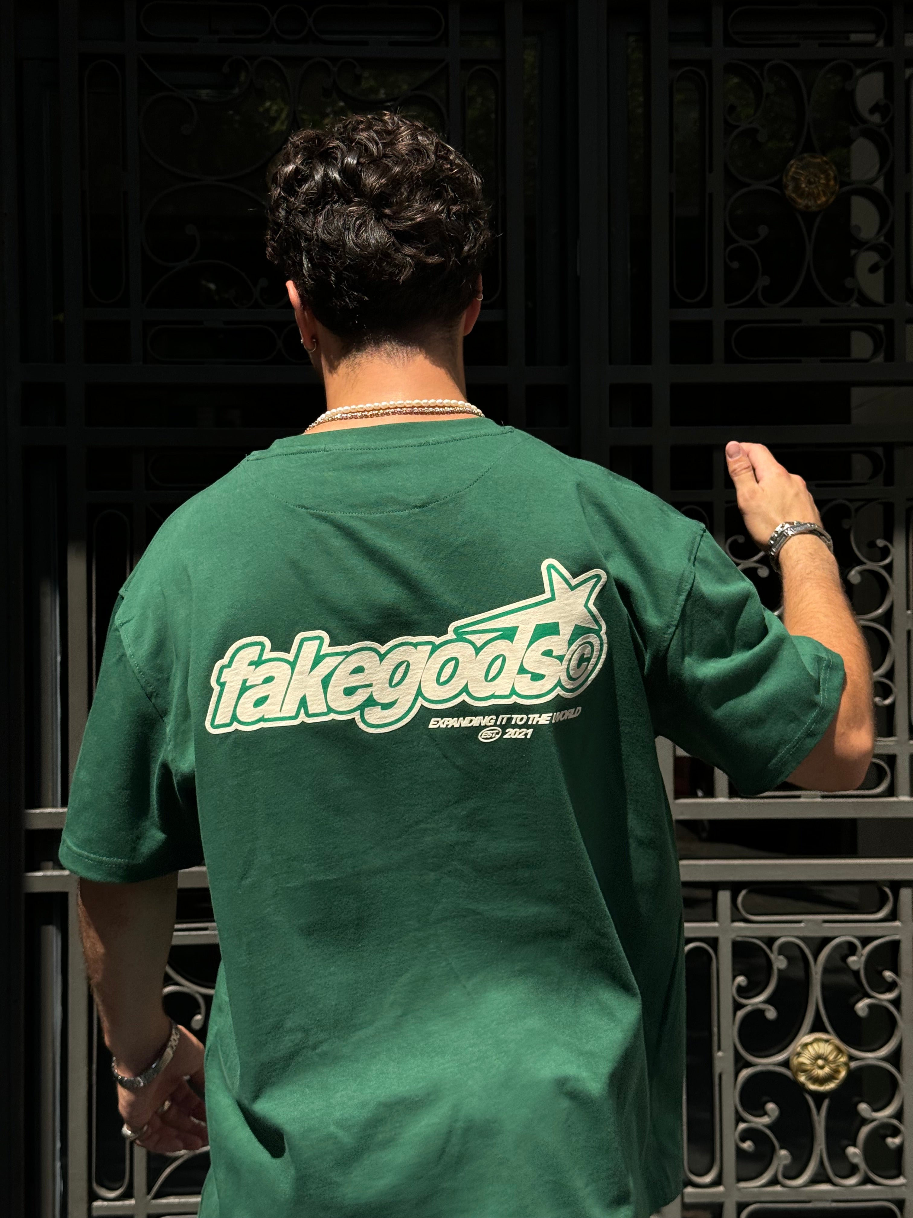 MOTOR STAR TEE GREEN