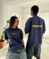 BACK TO BASICS TEE NAVY