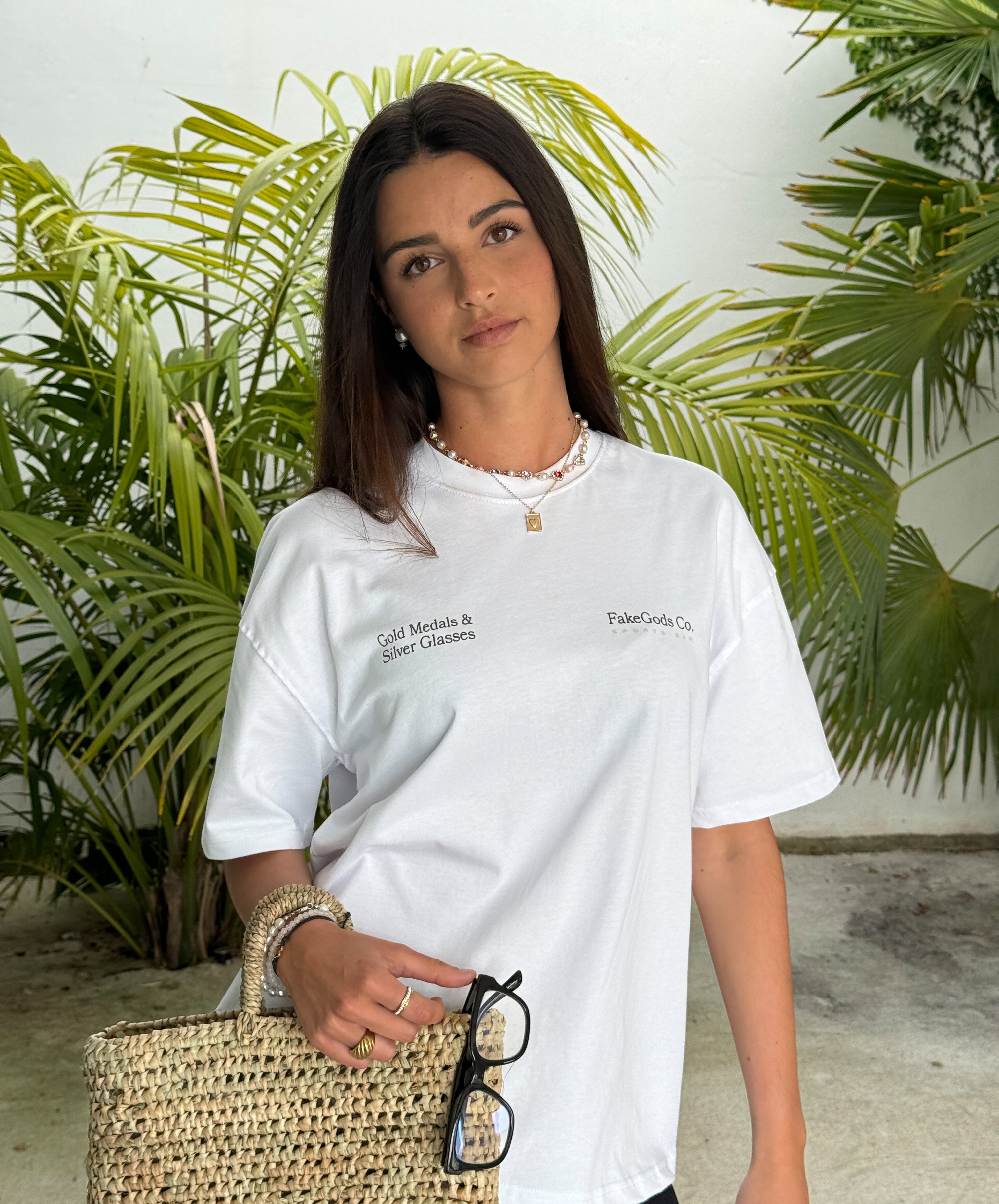 COCKTAIL TEE WHITE