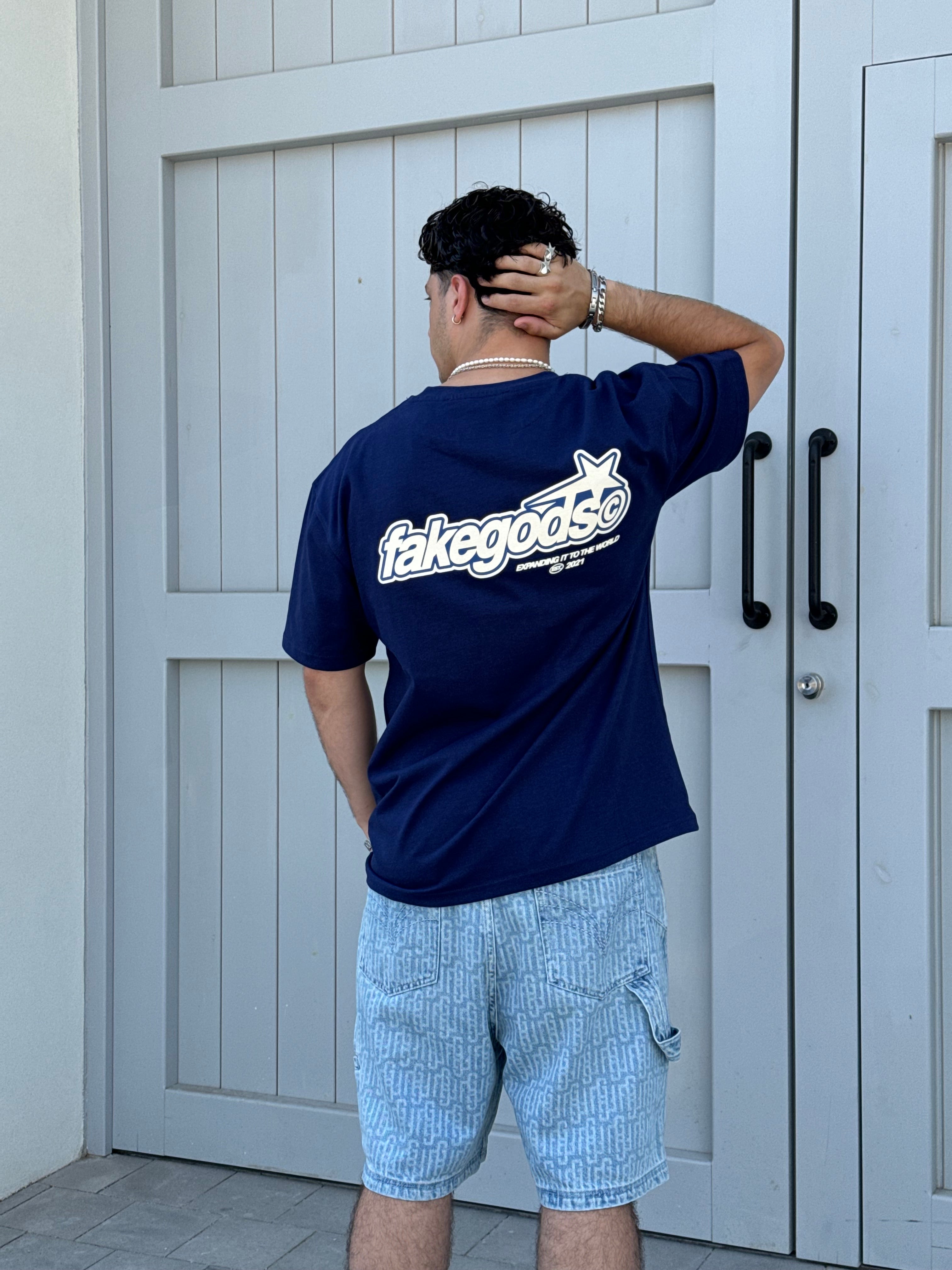 MOTOR STAR TEE NAVY