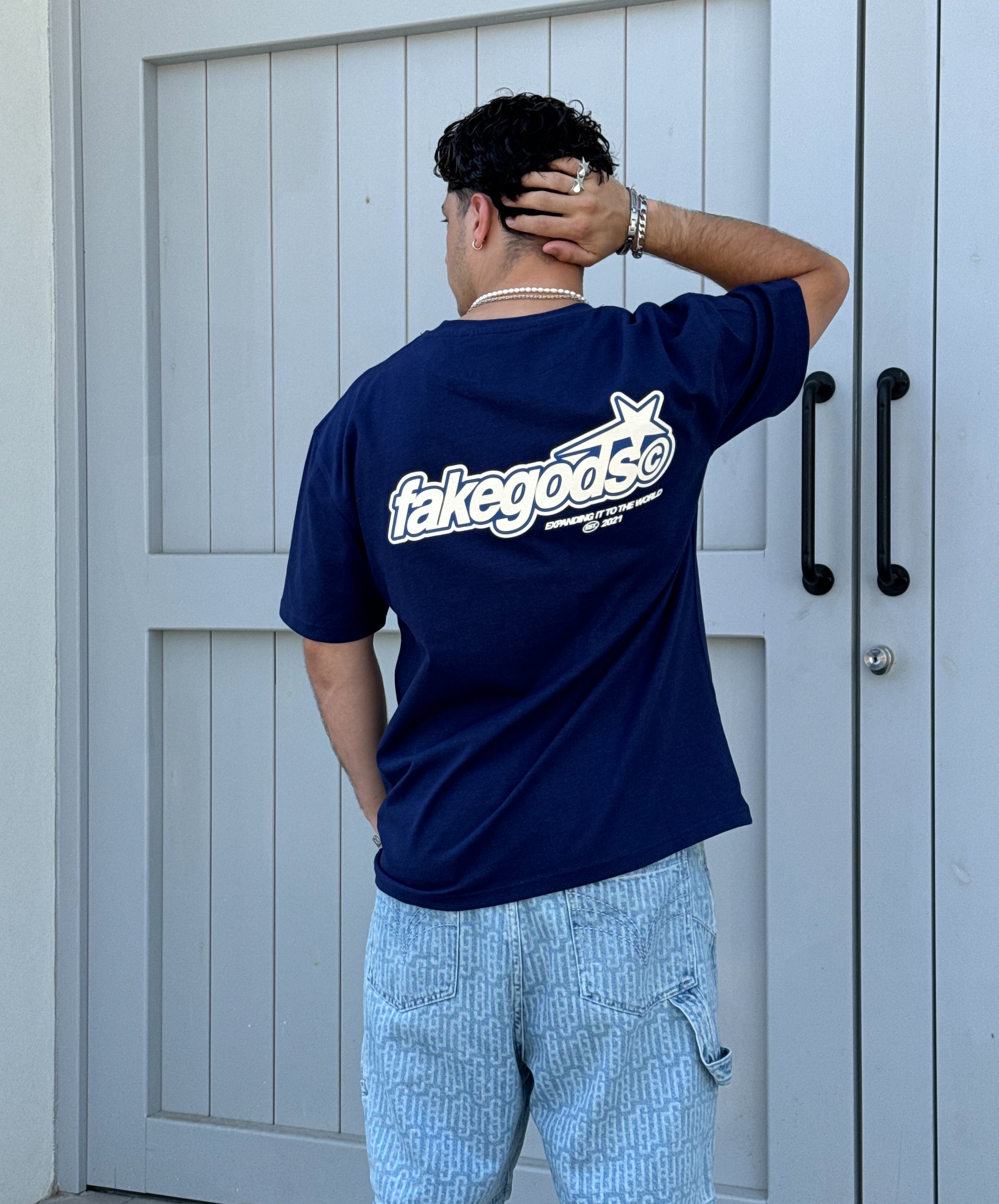 MOTOR STAR TEE NAVY