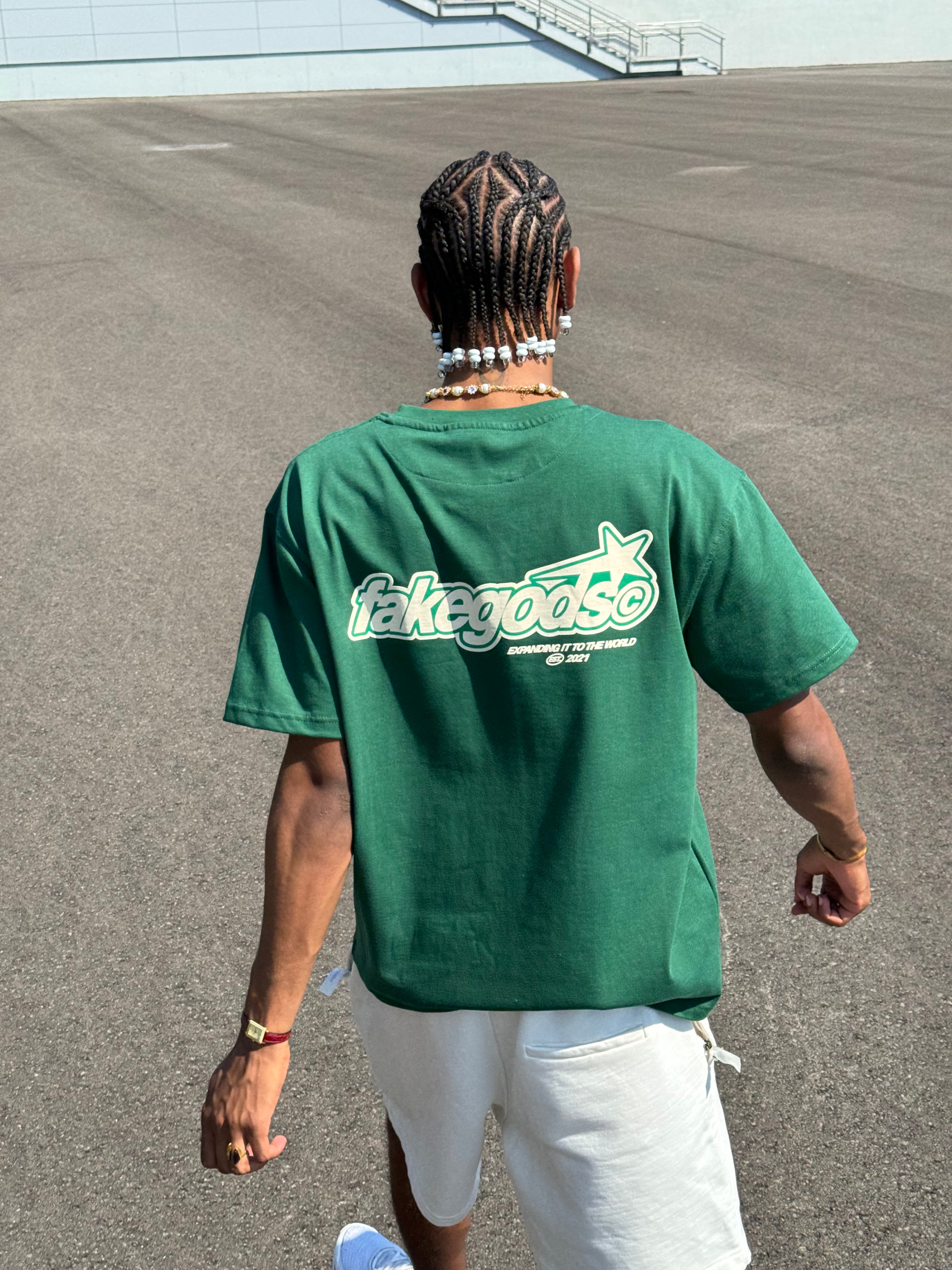 MOTOR STAR TEE GREEN