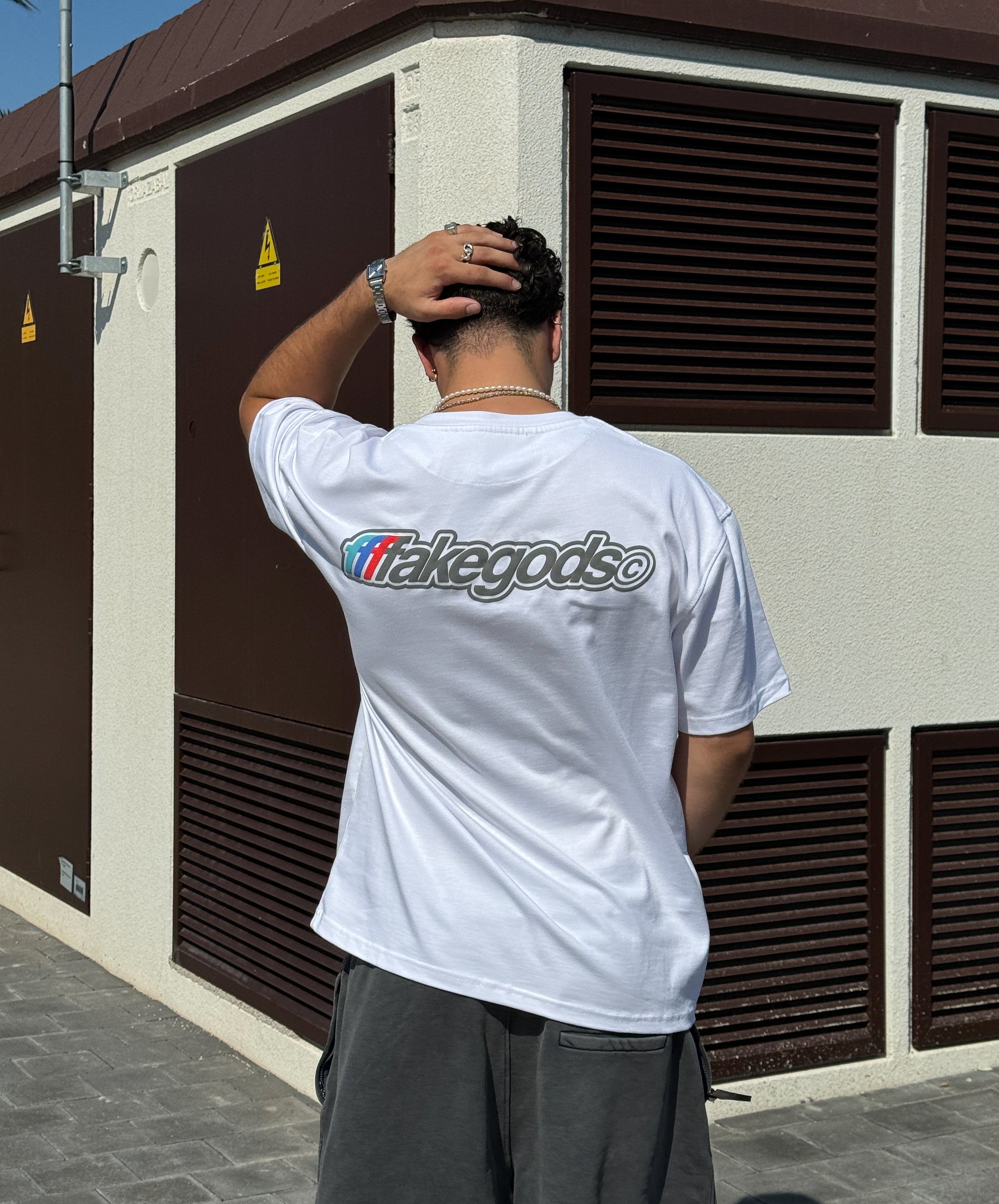 RACING TEE WHITE