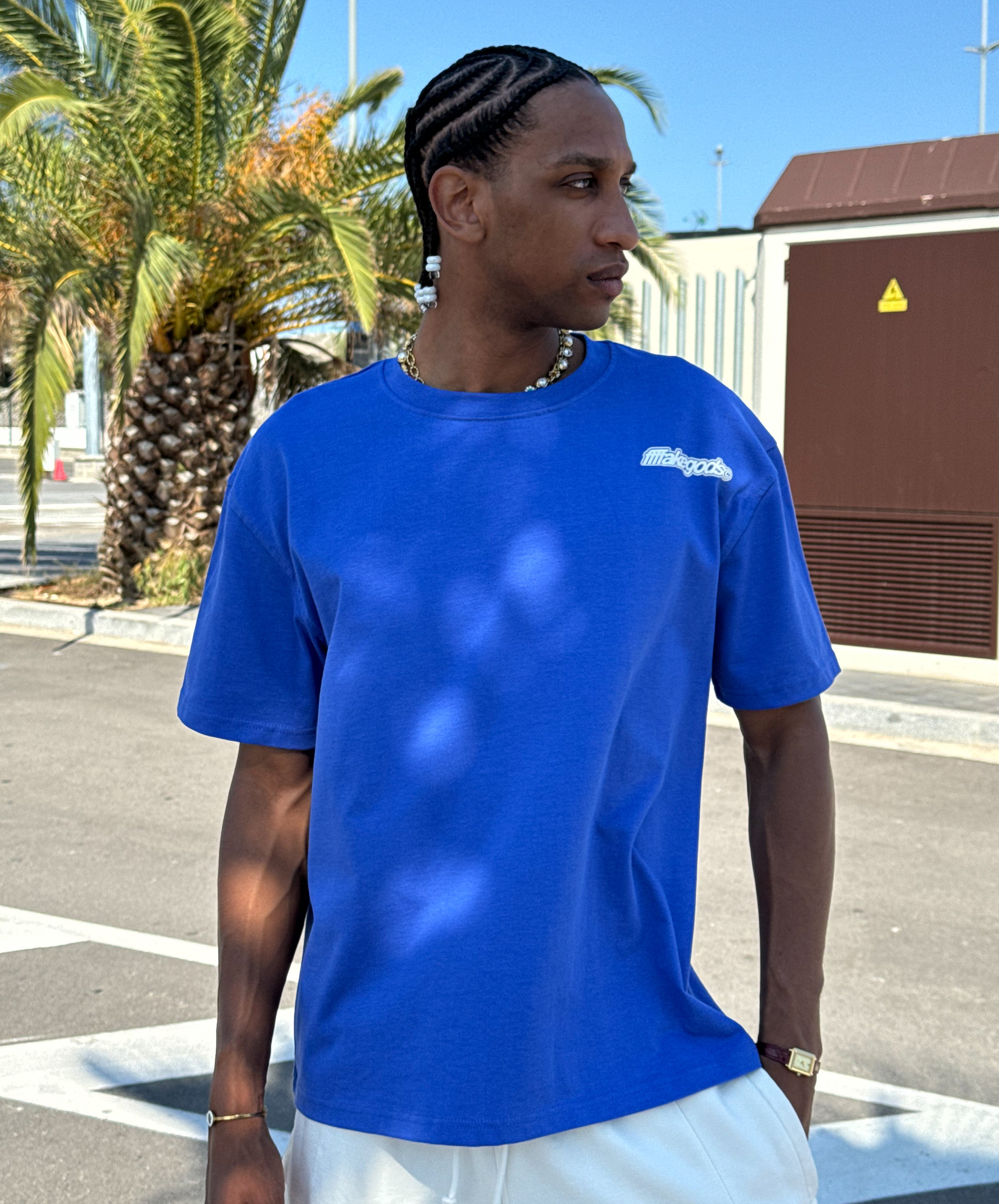 RACING TEE BLUE