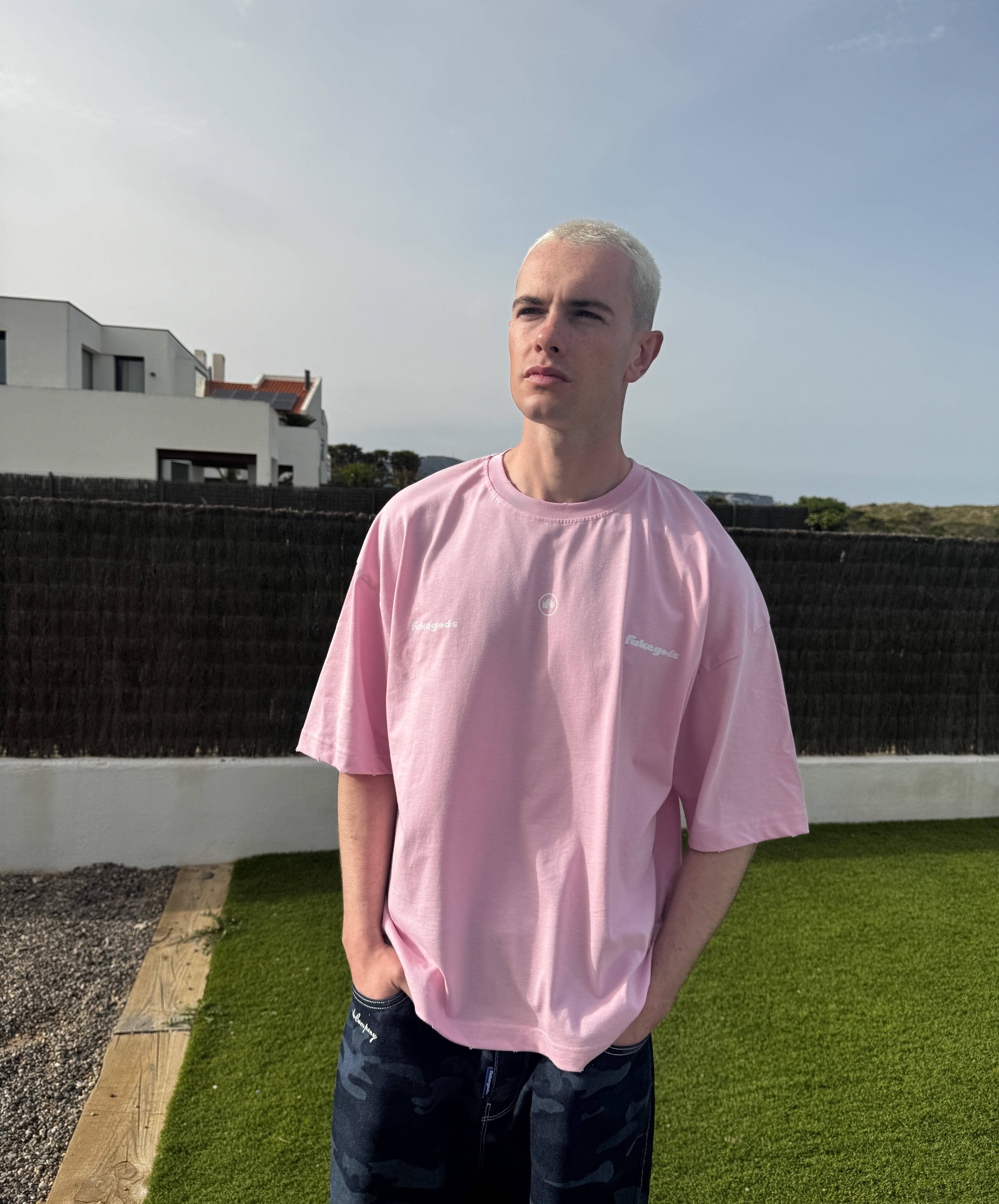 DROPPER BOXY TEE ROSE