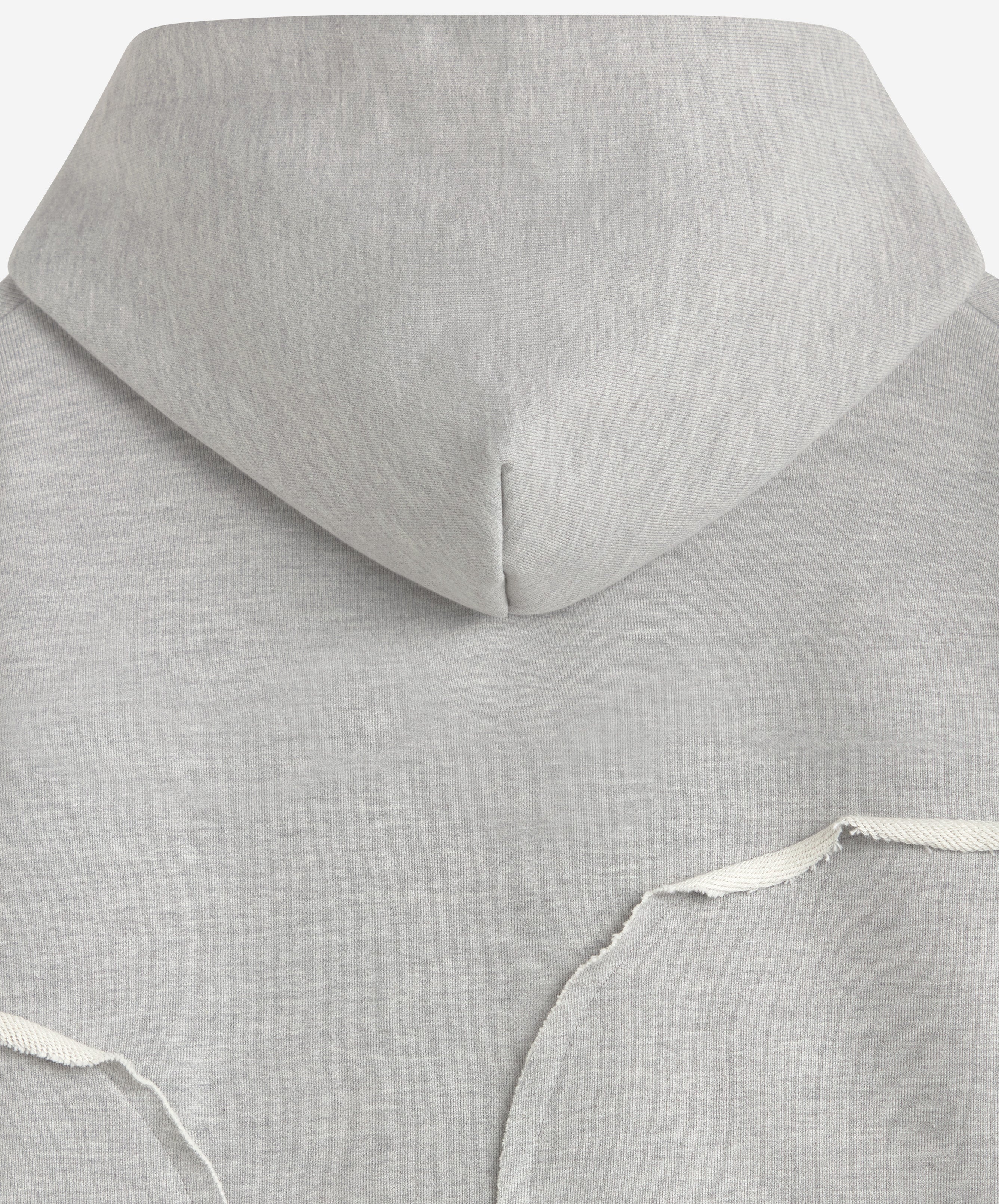 INTERLOCK HOODIE LIGHT GREY