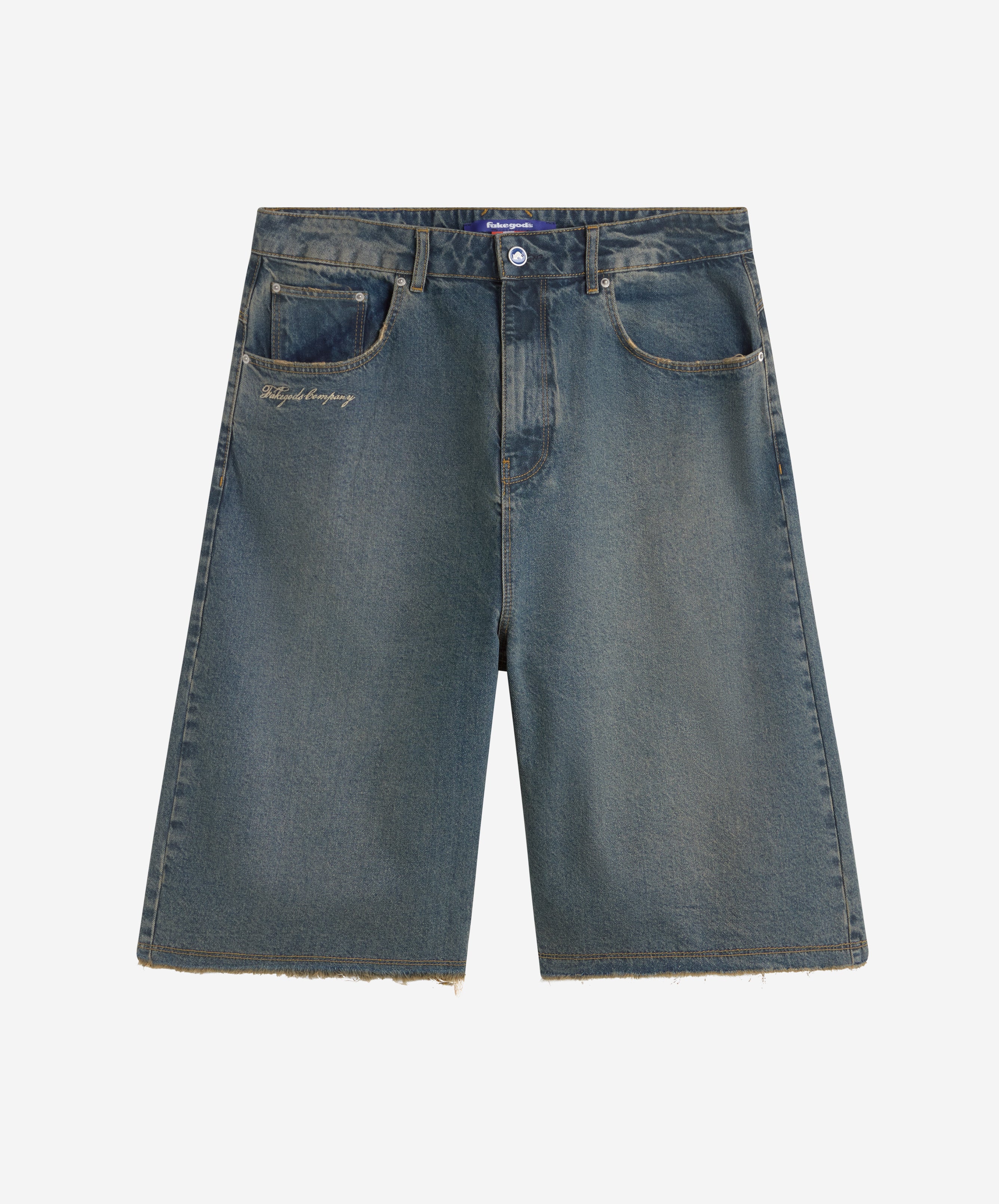 DENIM JOGGERS LIGHT GREEN