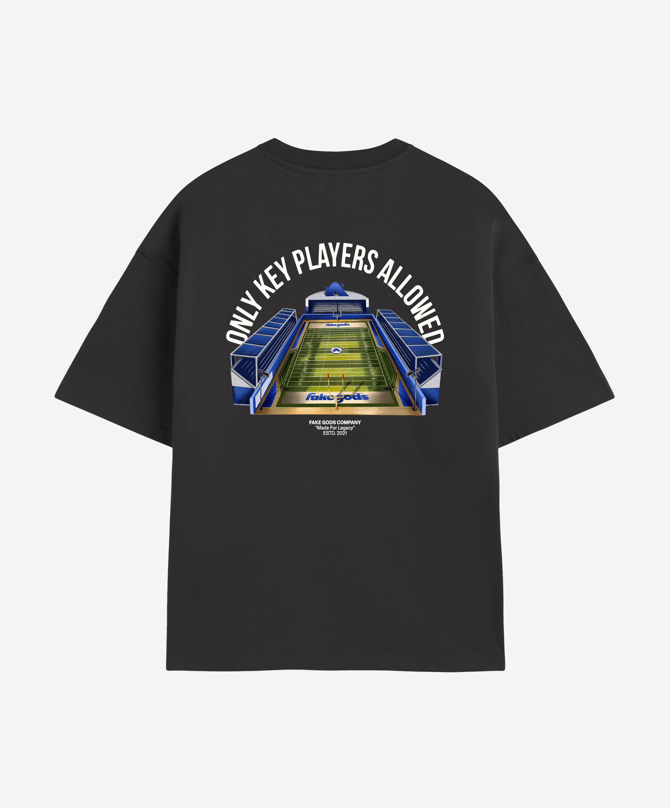 KEY PLAYERS ONLY TEE BLACK