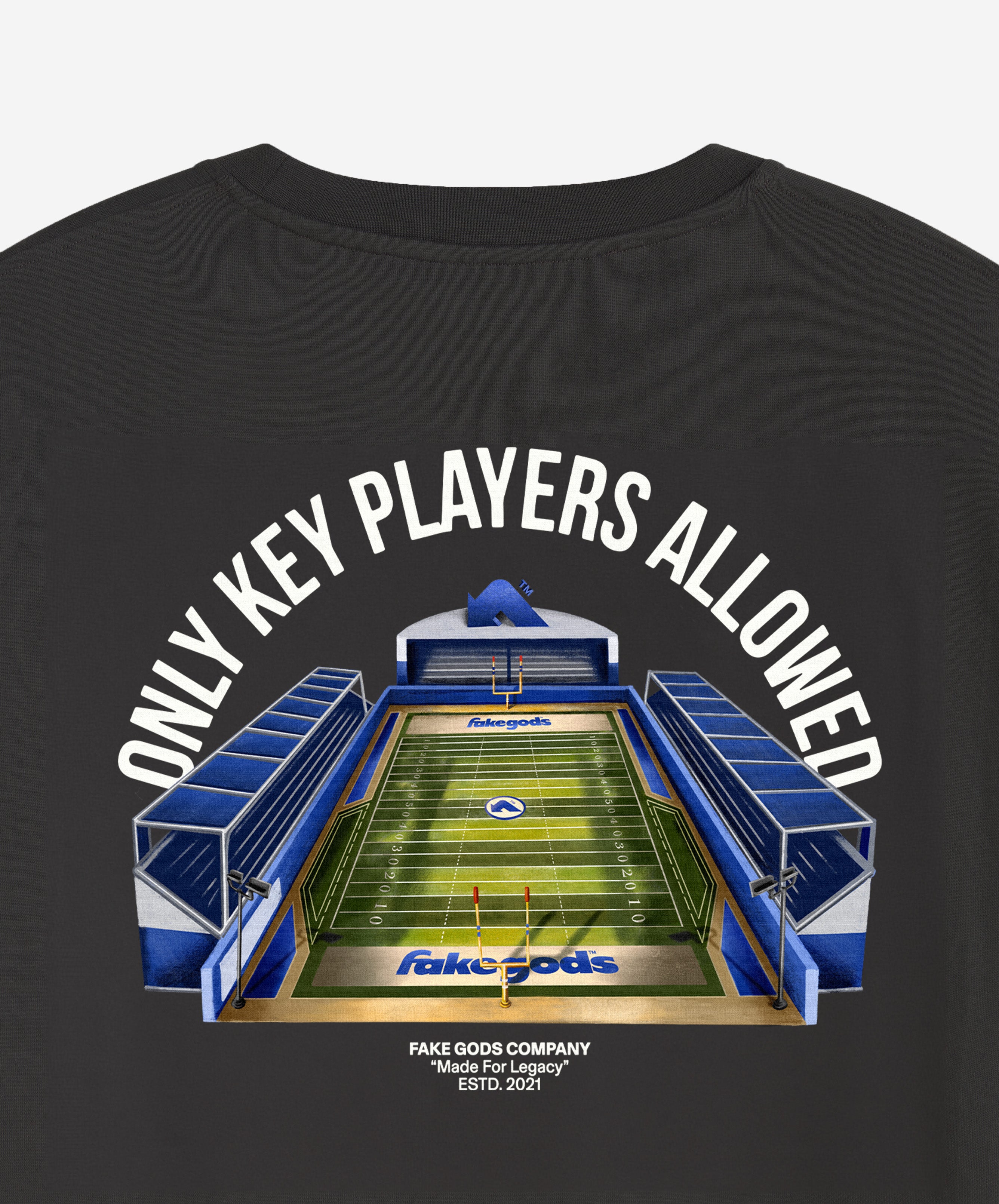 KEY PLAYERS ONLY TEE BLACK