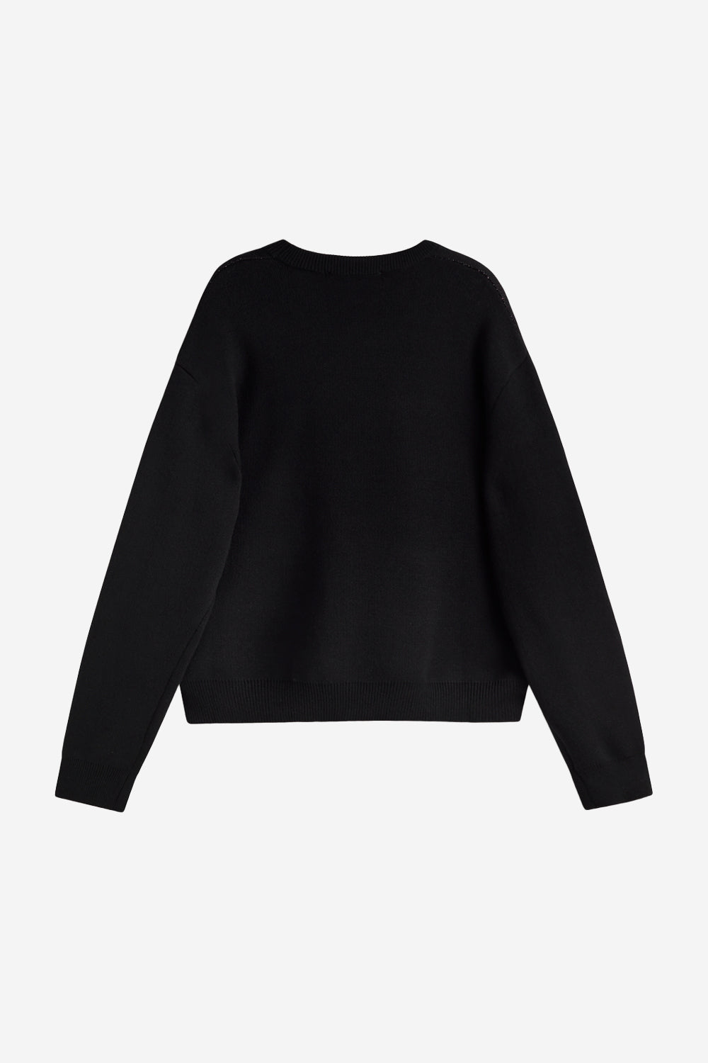 KNITTED SWEATER BLACK