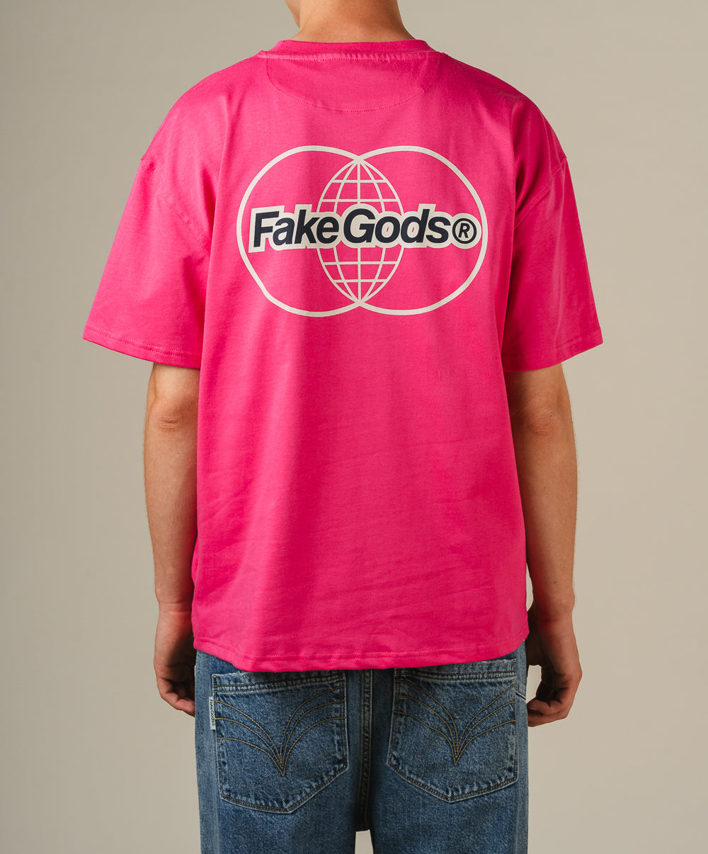 GLOBAL TEE FUCHSIA