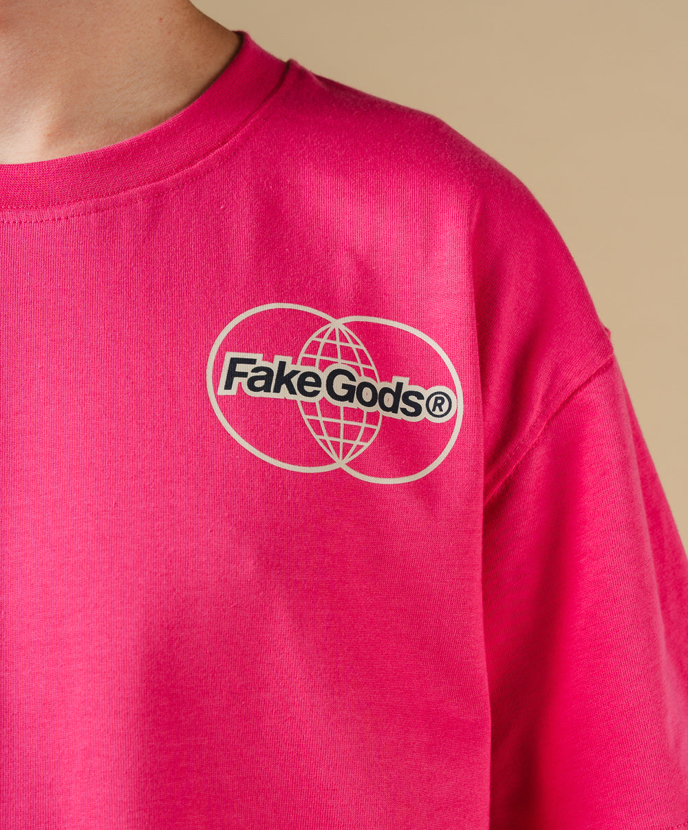 GLOBAL TEE FUCHSIA