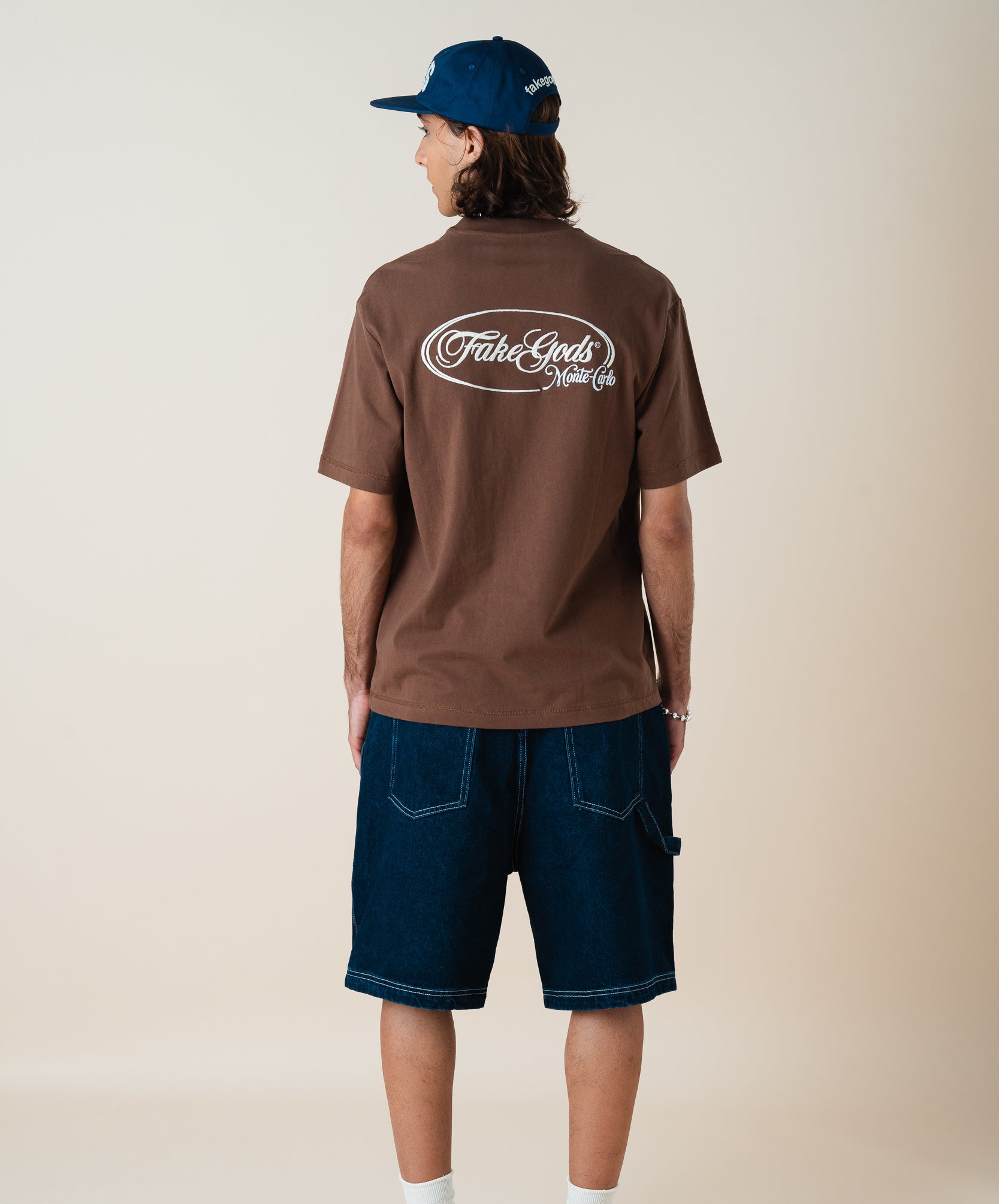 JACKPOT TEE BROWN