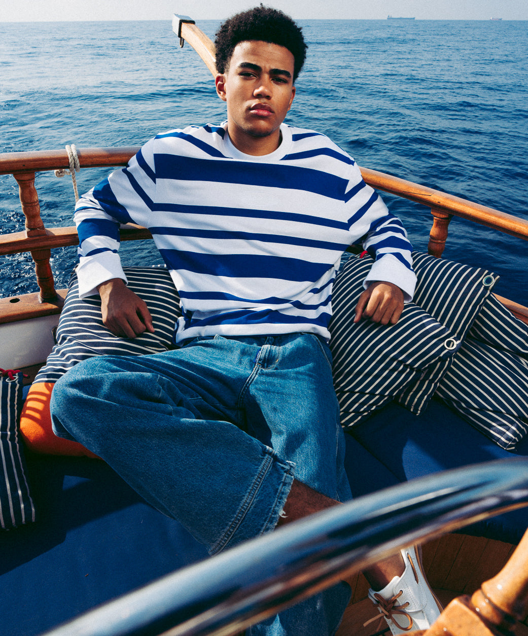 NAUTIC STRIPE LONGSLEEVE