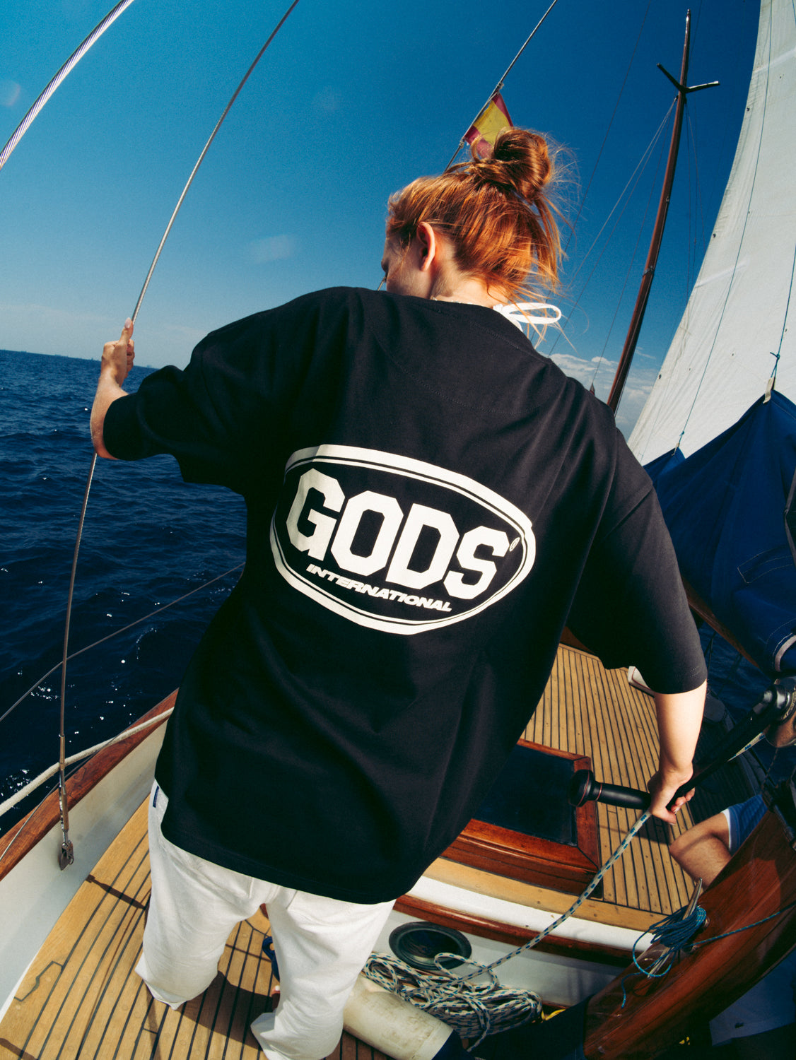 SEA GODS TEE BLACK