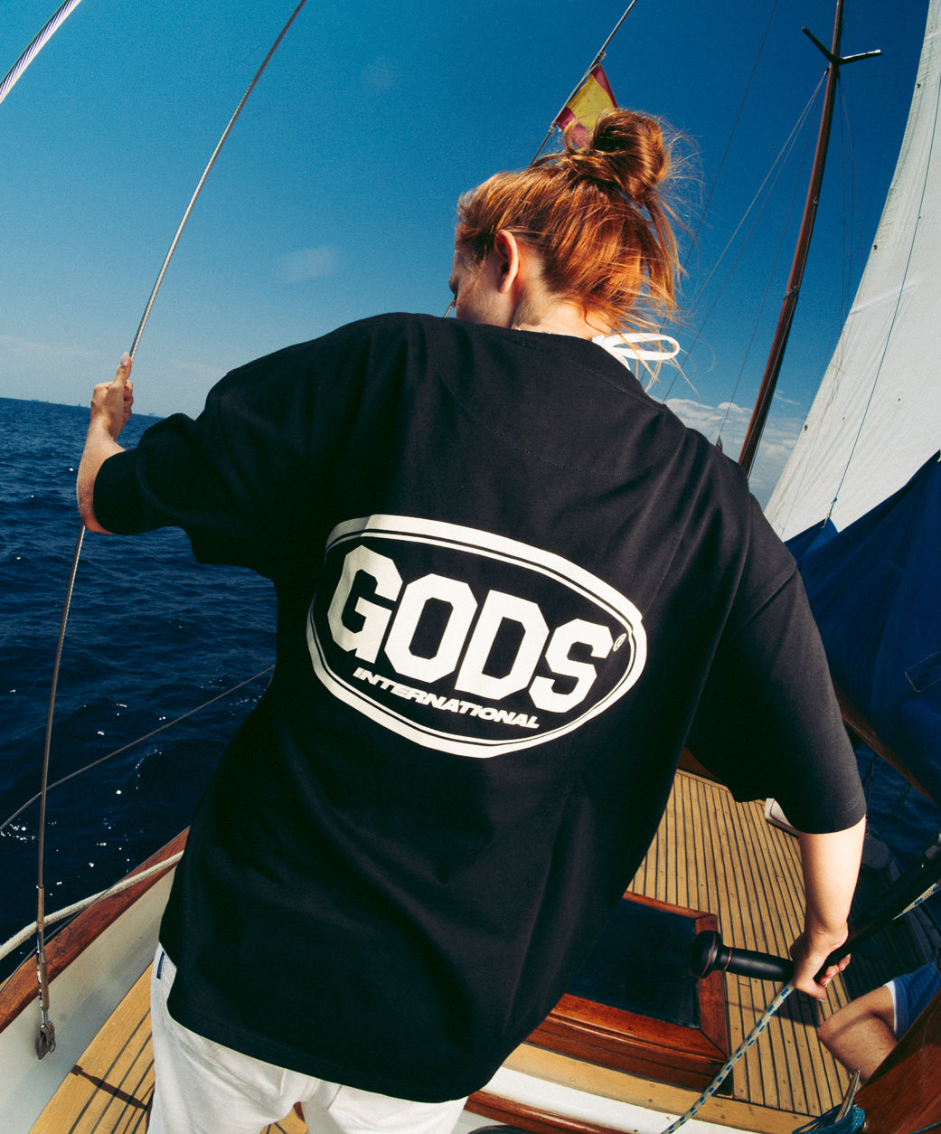 SEA GODS TEE BLACK