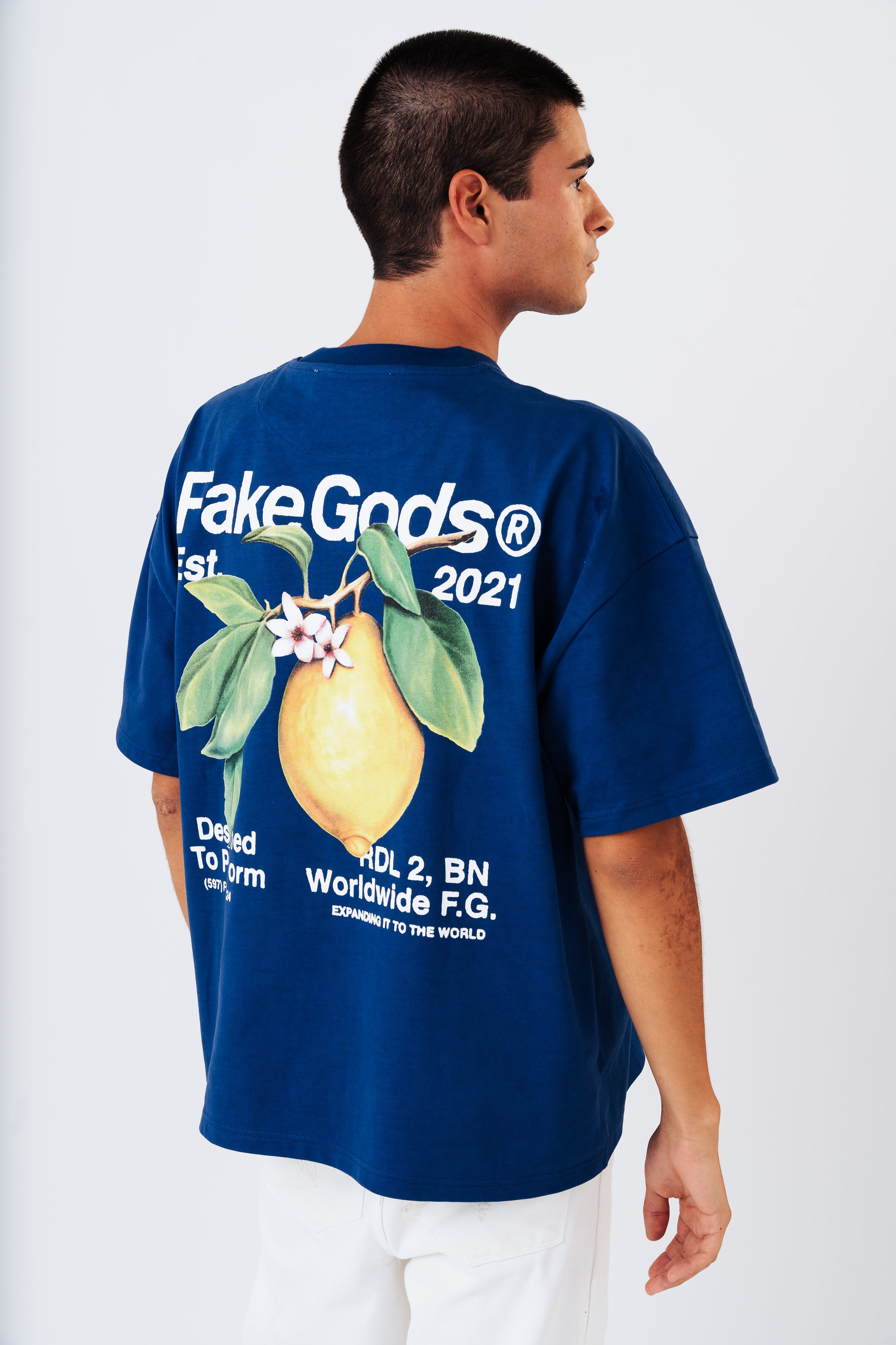 CITRUS TEE NAVY