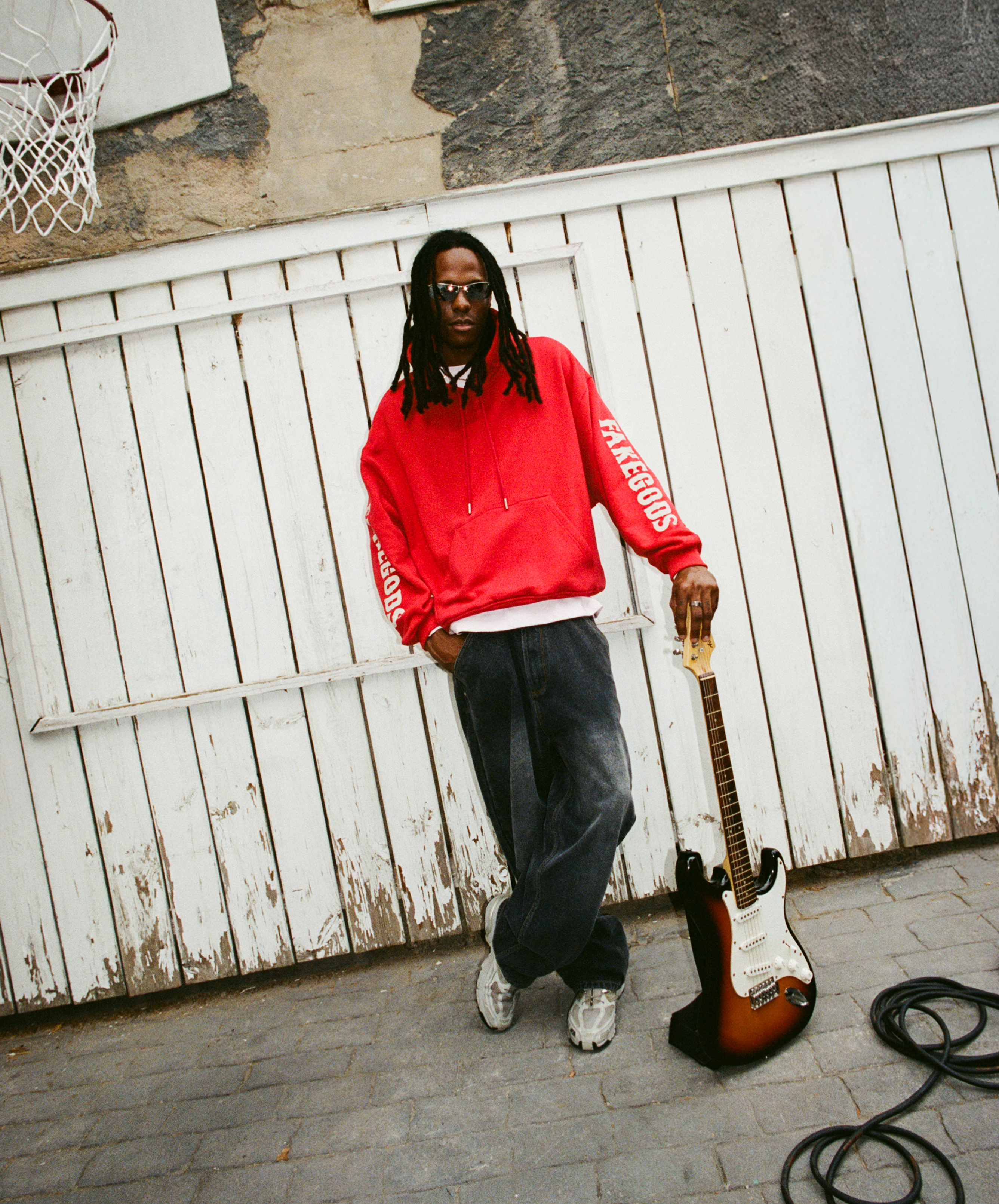 FAKEGODS HOODIE RED