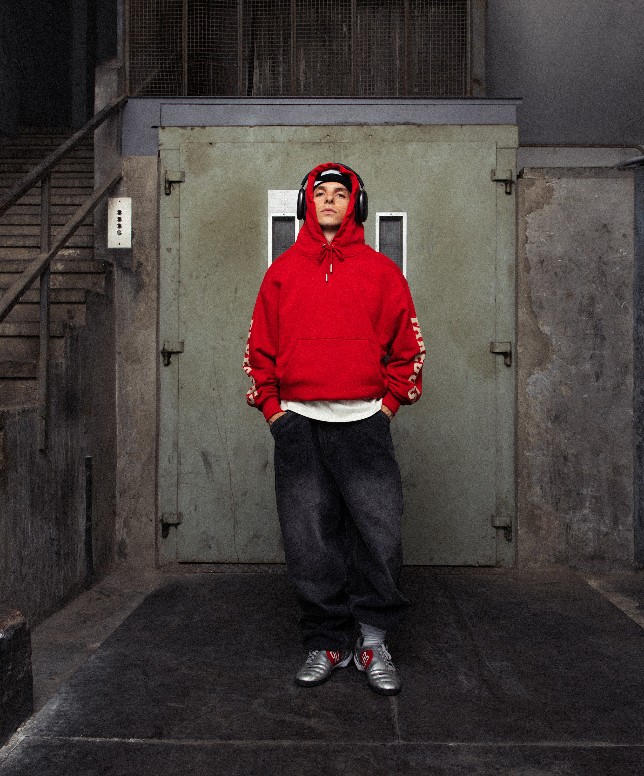 FAKEGODS HOODIE RED
