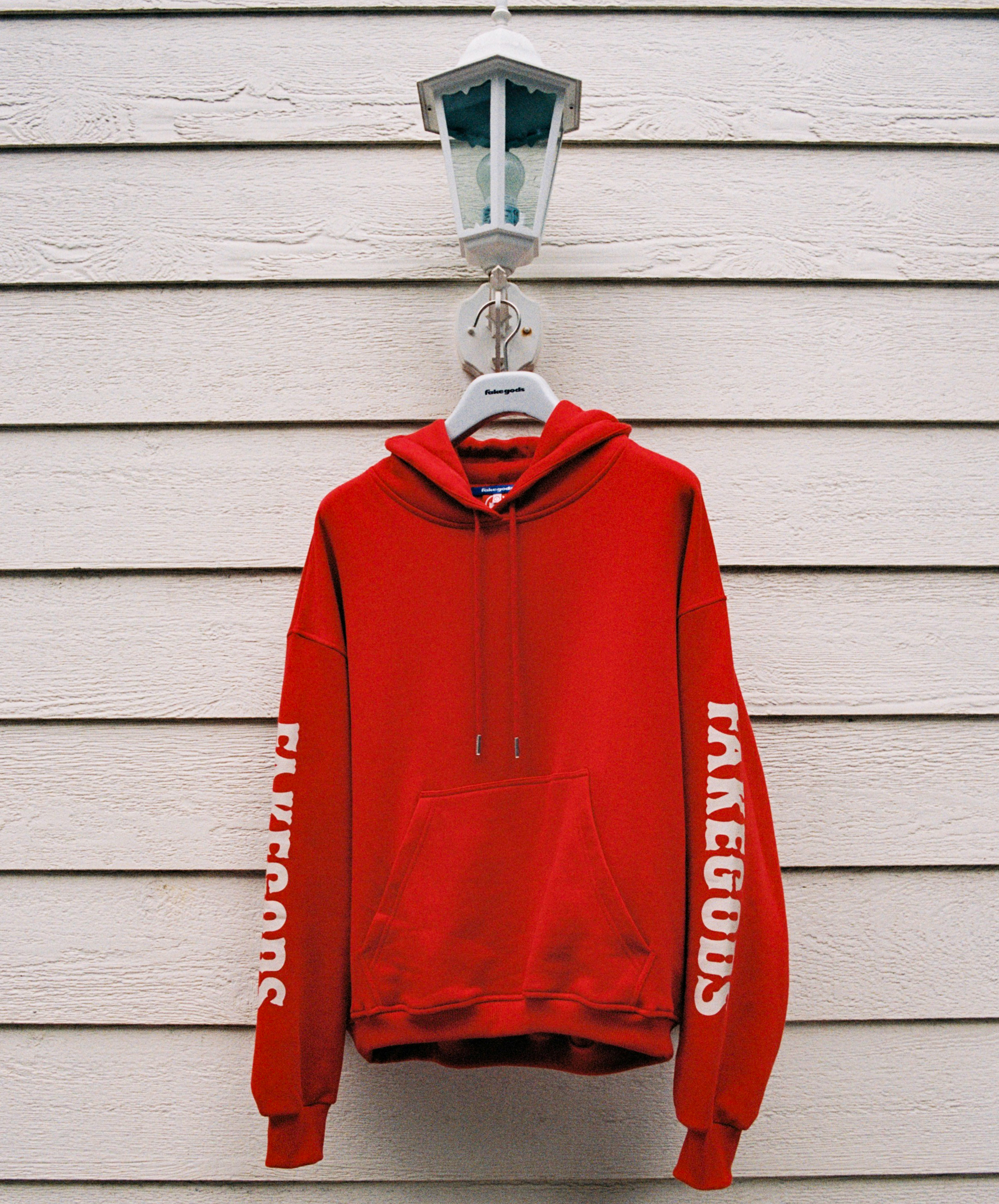 FAKEGODS HOODIE RED