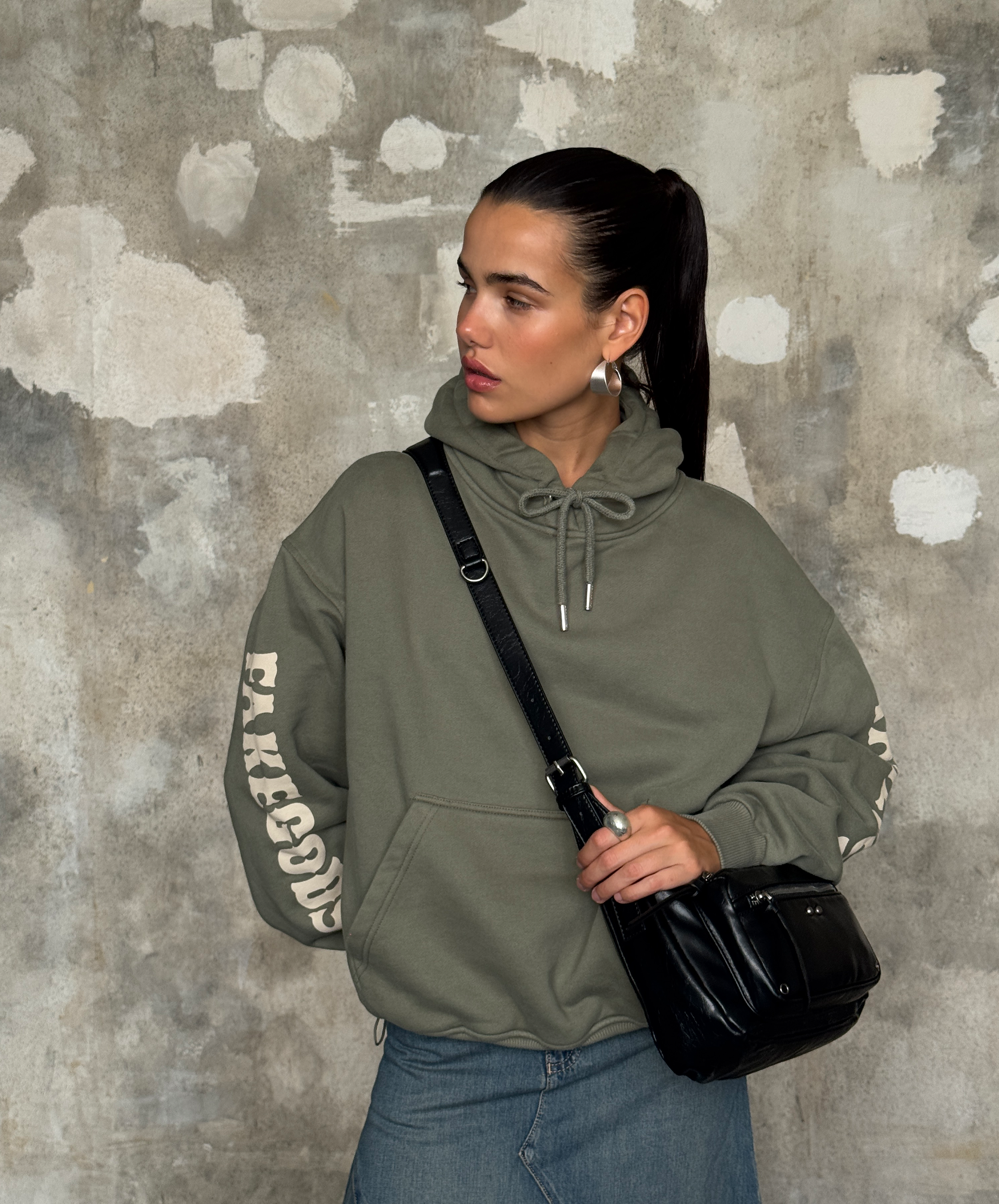 FAKEGODS HOODIE GREEN