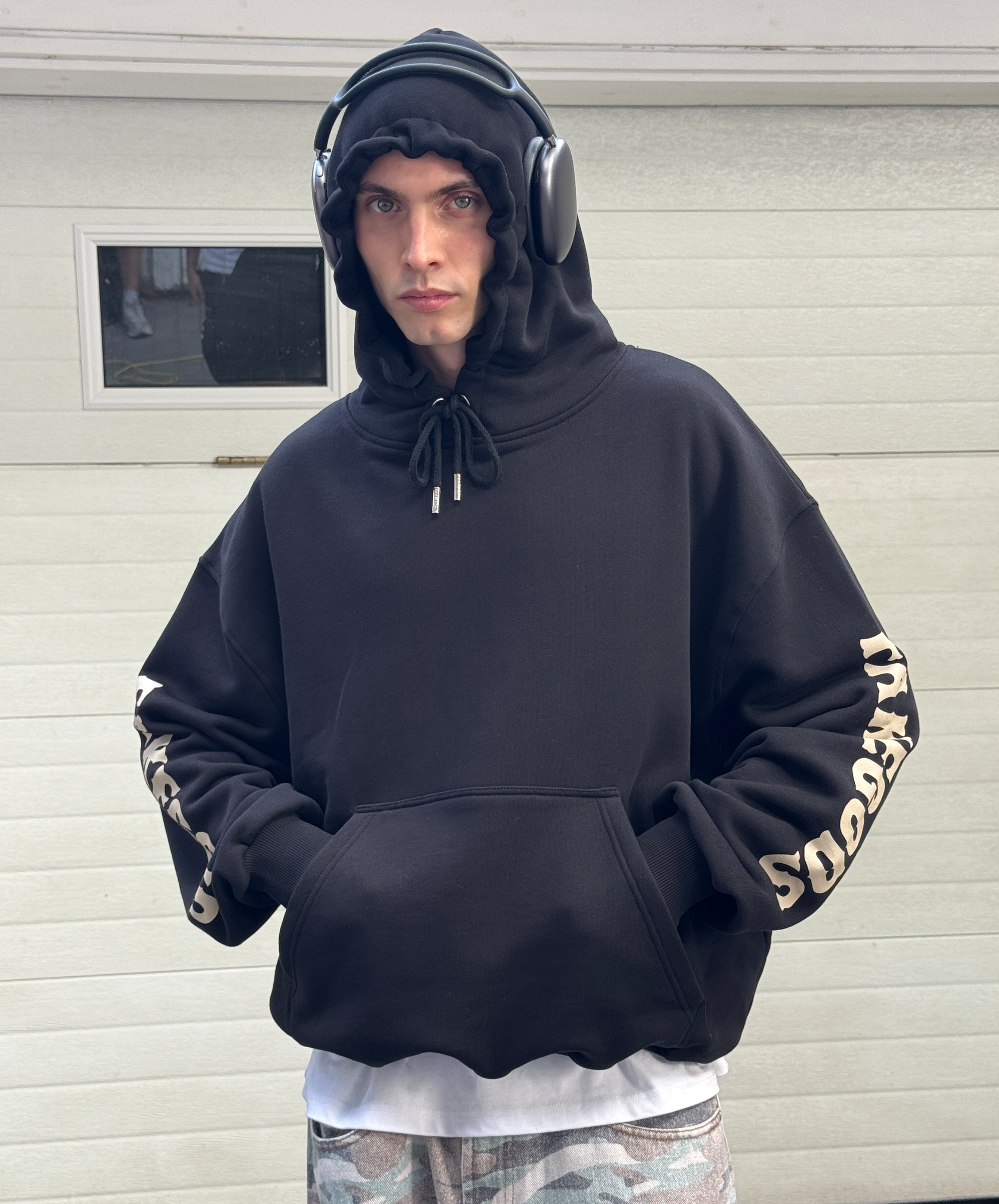 FAKEGODS HOODIE BLACK