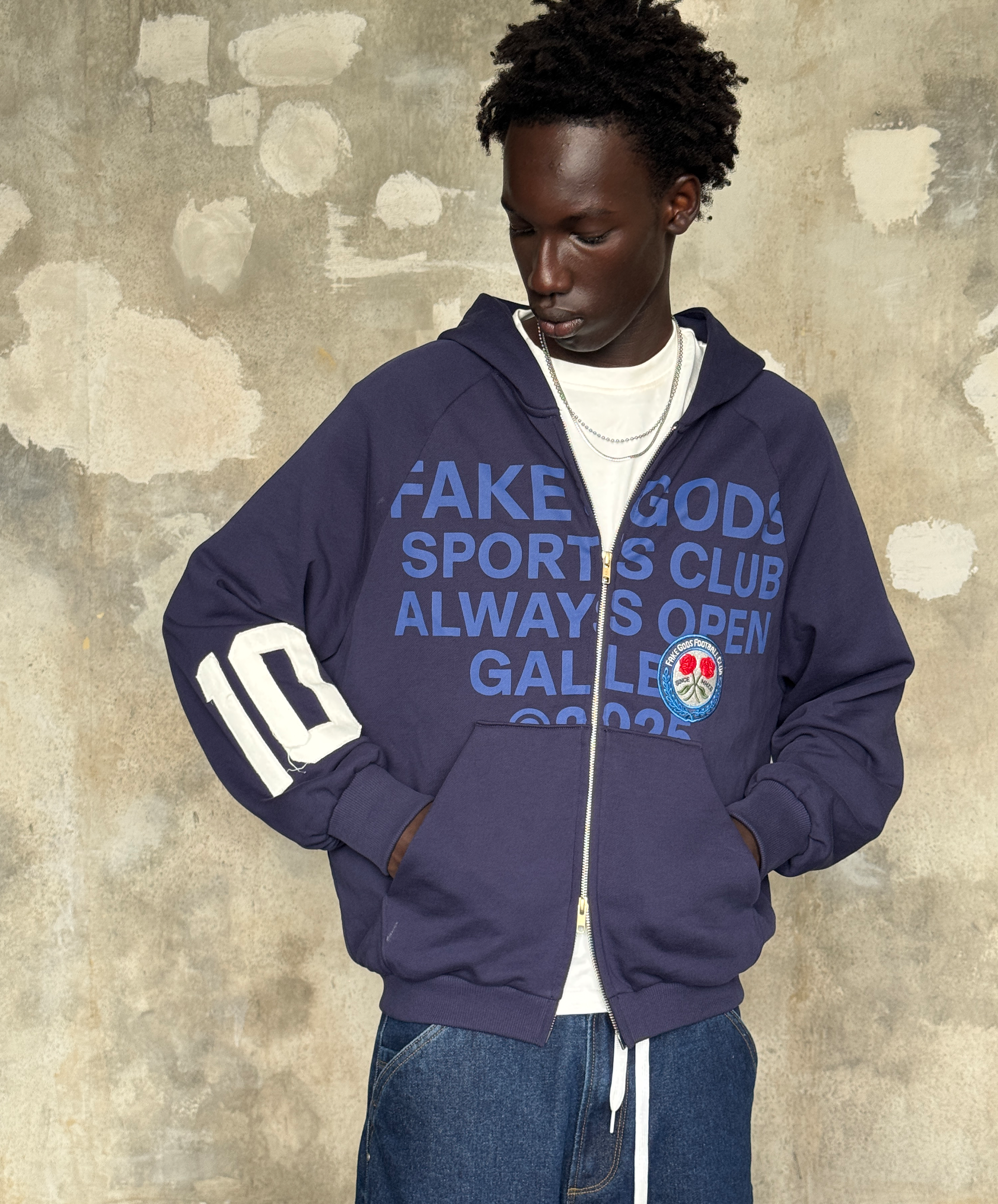 FG SPORTS ZIPPER NAVY