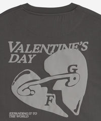 VALENTINE'S TEE GRAY