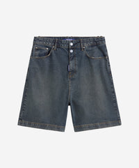 fakegods DENIM SHORTS BLUE