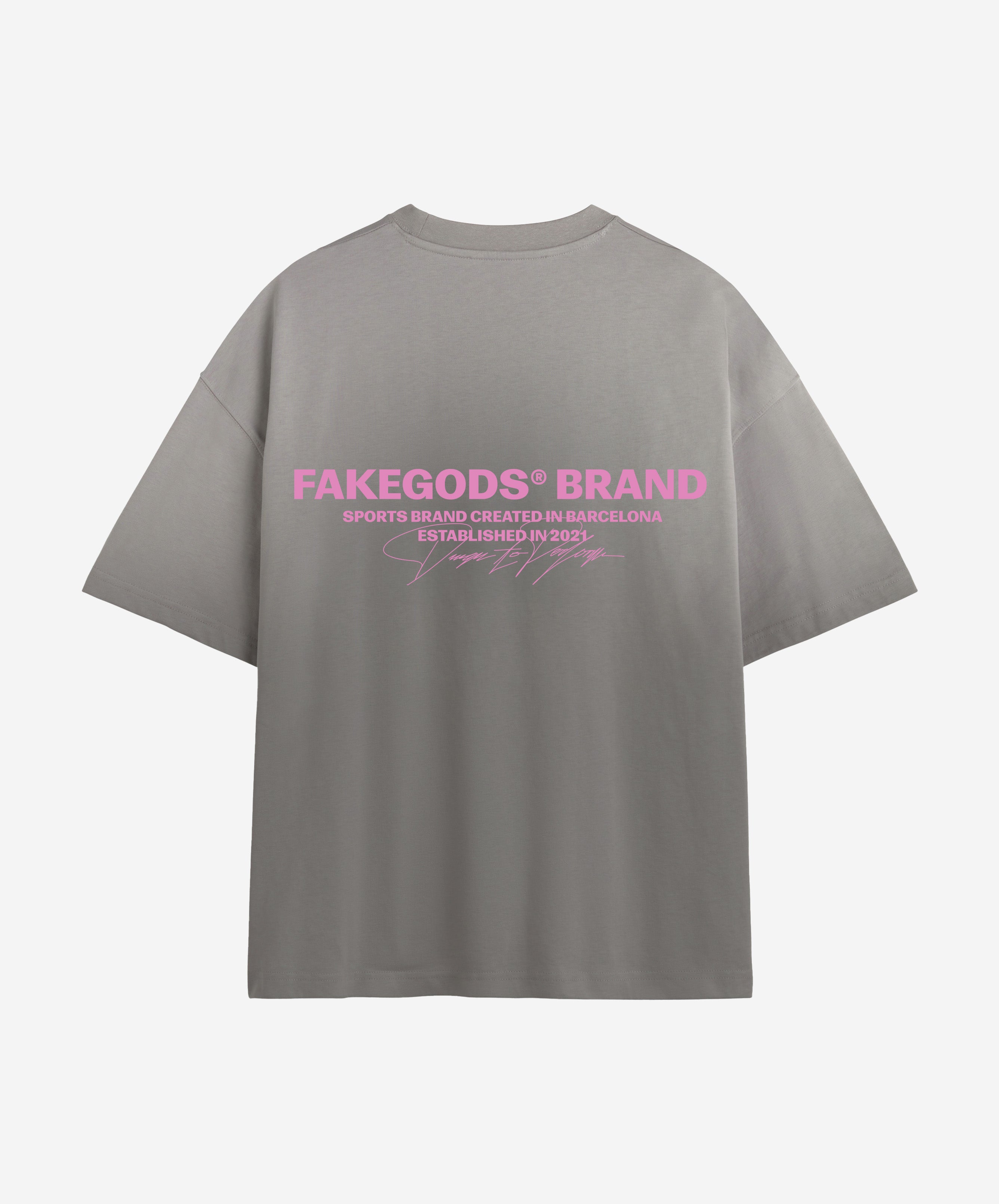 SIGNATURE TEE GREY
