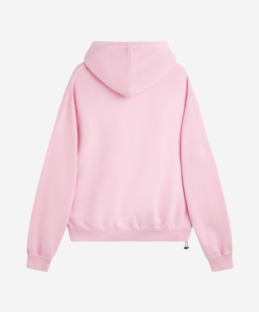 WASHED HOODIE ROSE