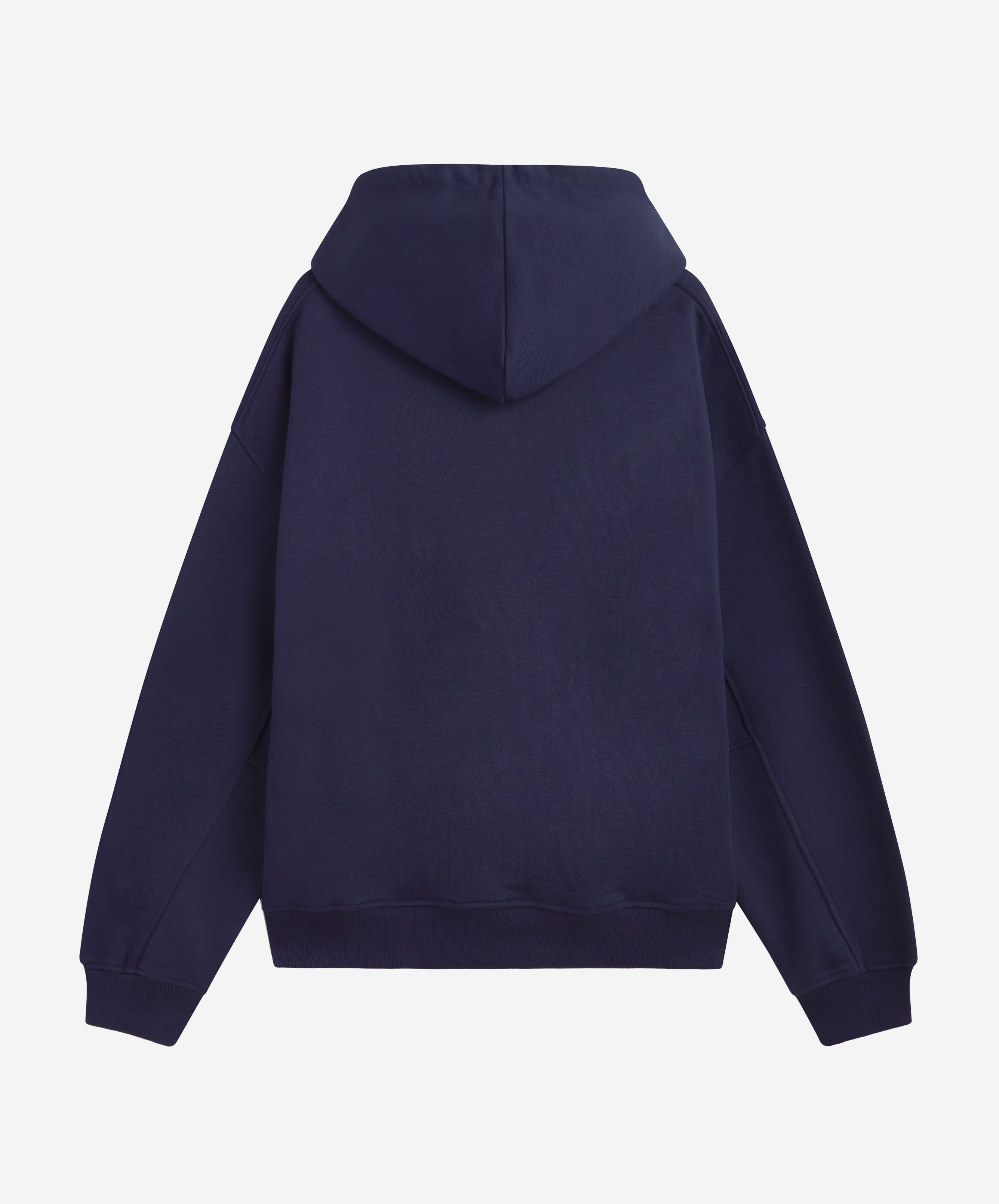 SOLID LOGO HOODIE NAVY