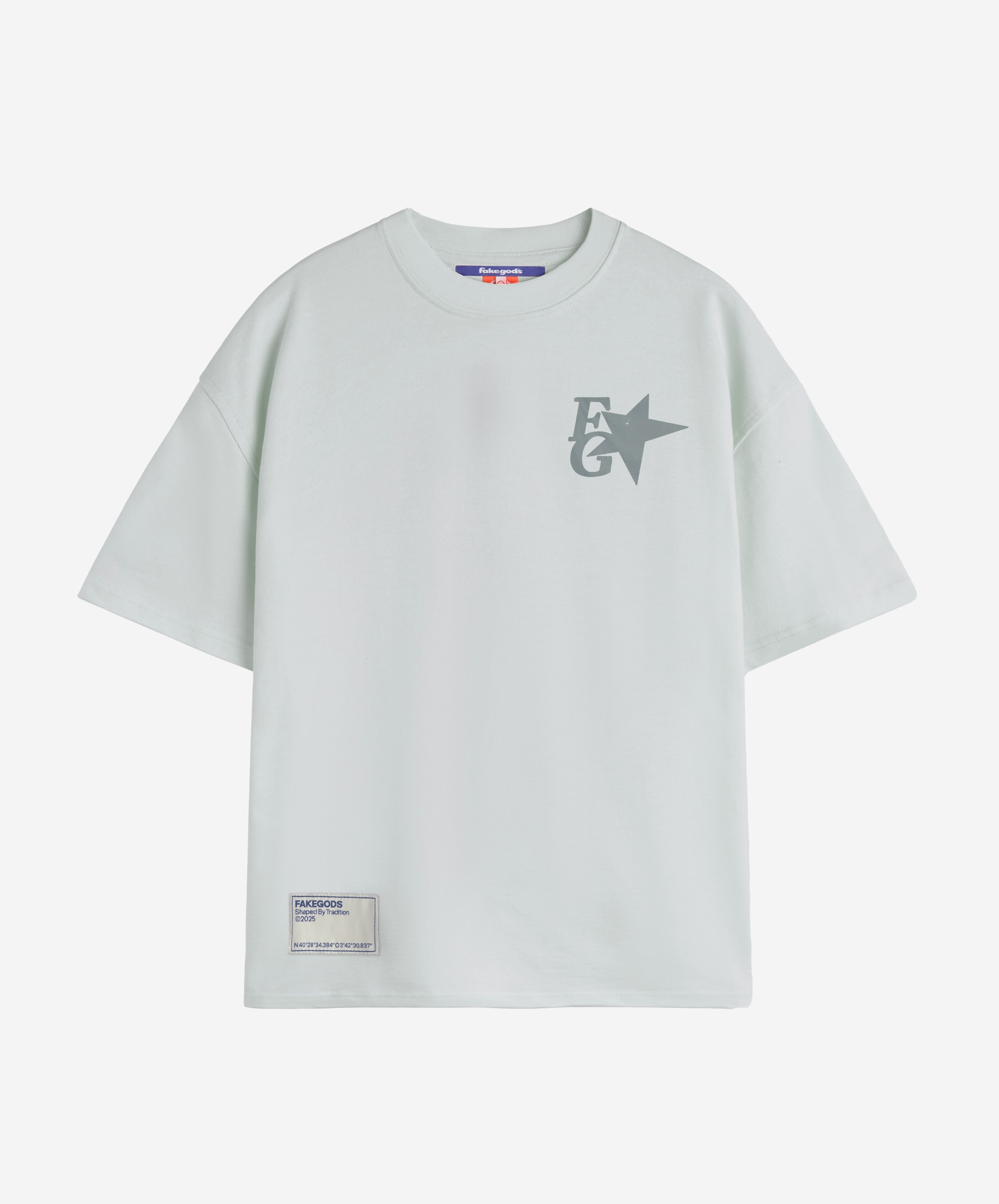 STAR TEE LIGHT GREY