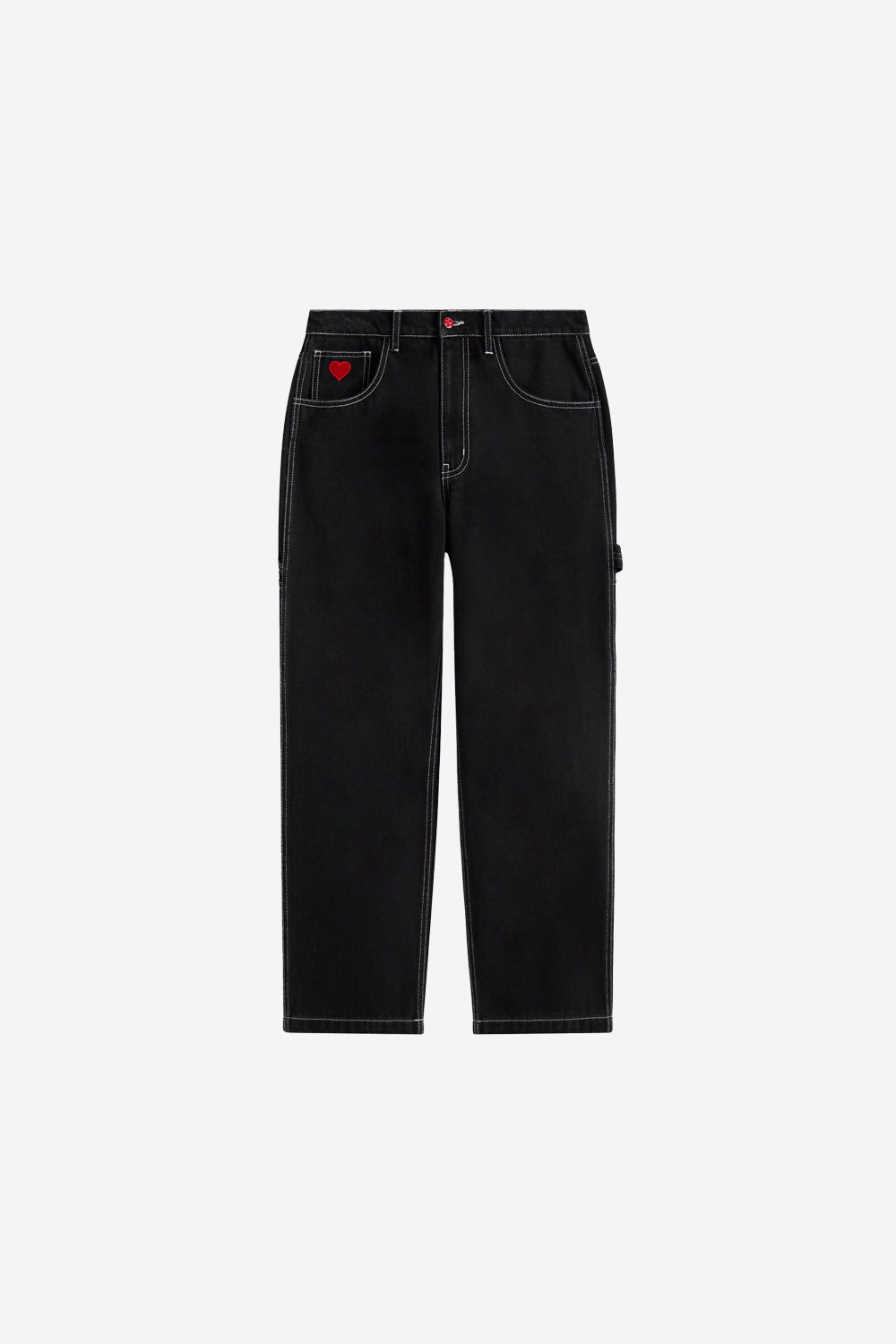 STRAIGHT TO THE HEART JEANS BLACK