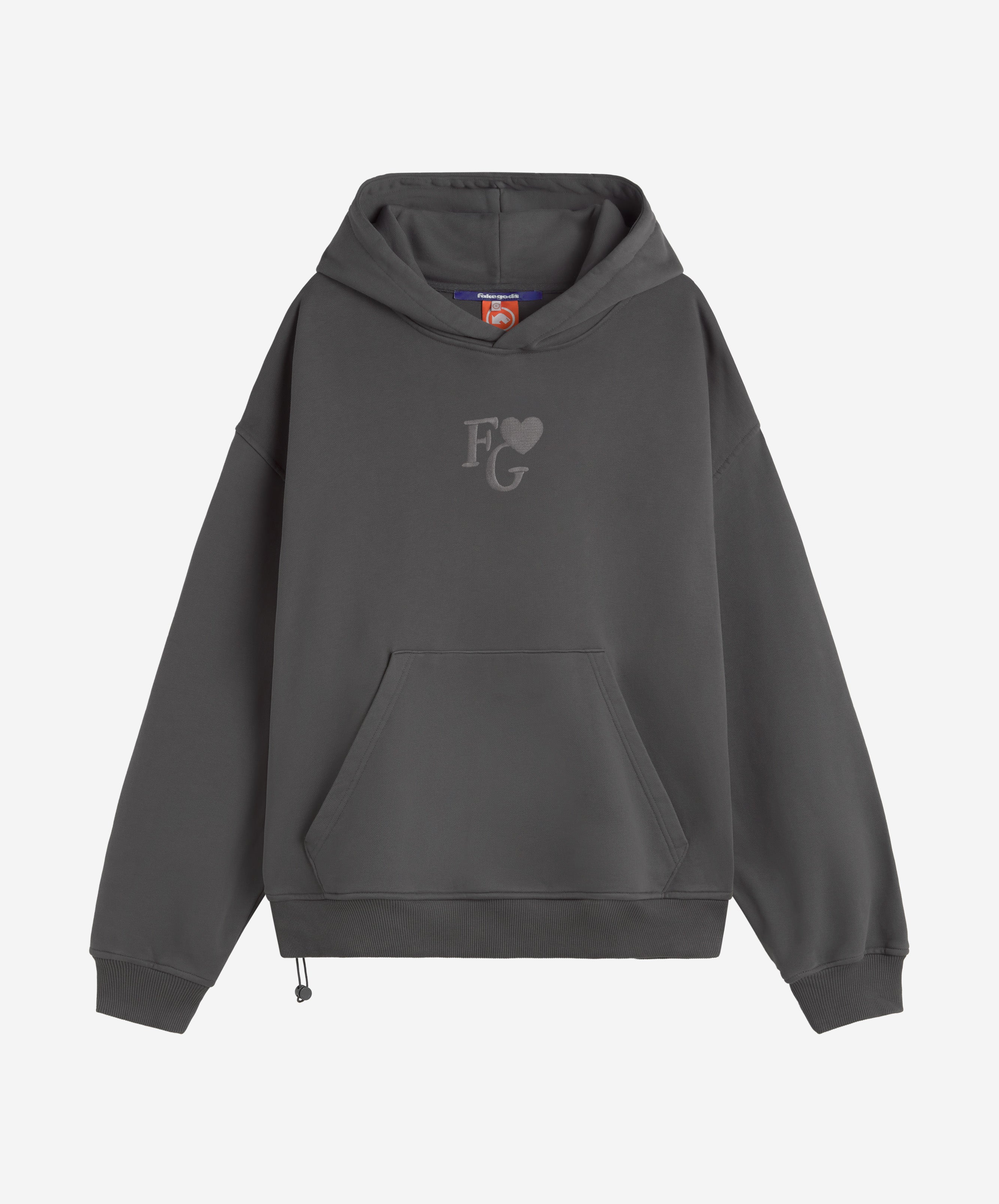 VALENTINE'S HOODIE DARK GREY