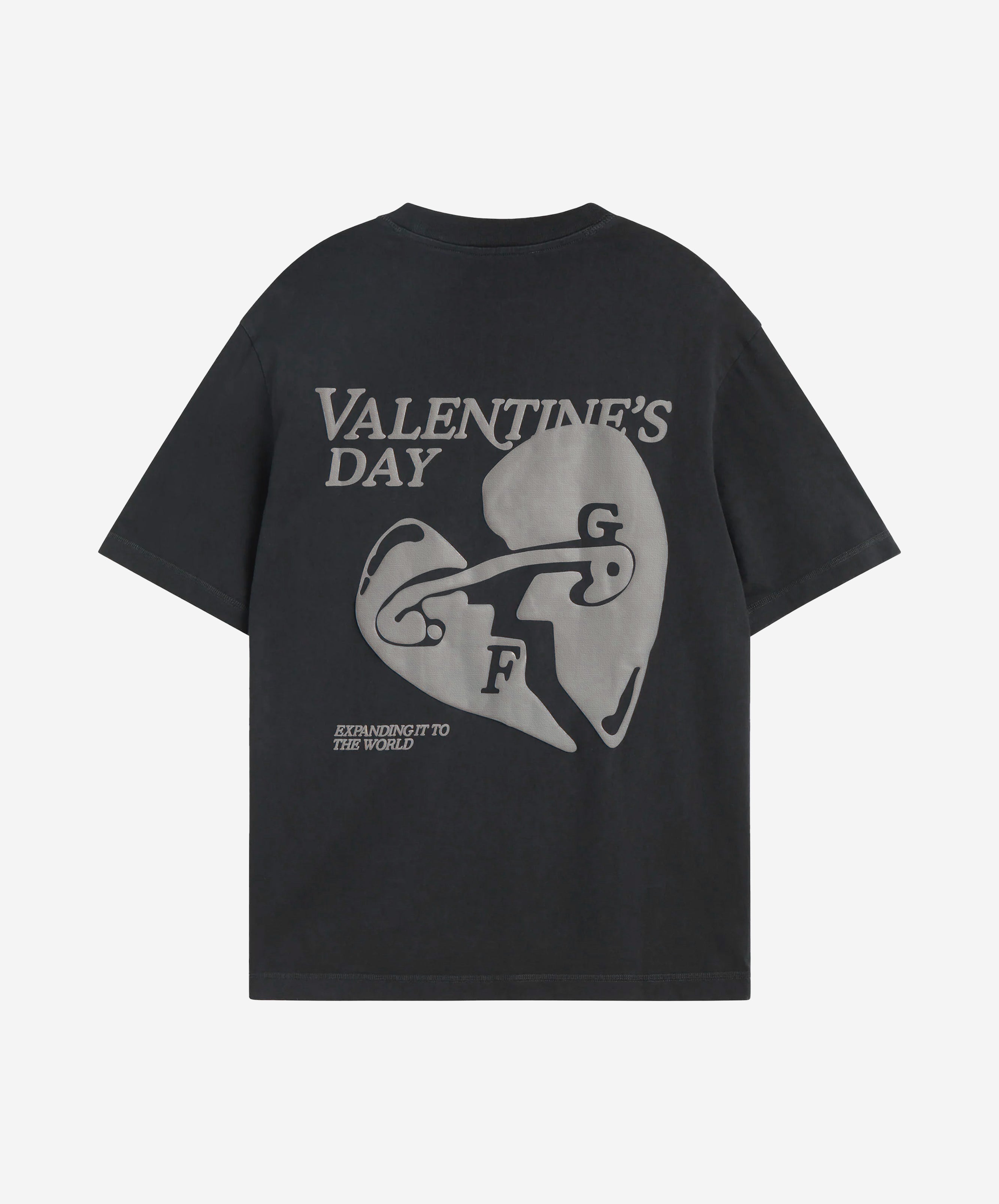 VALENTINE'S TEE GREY