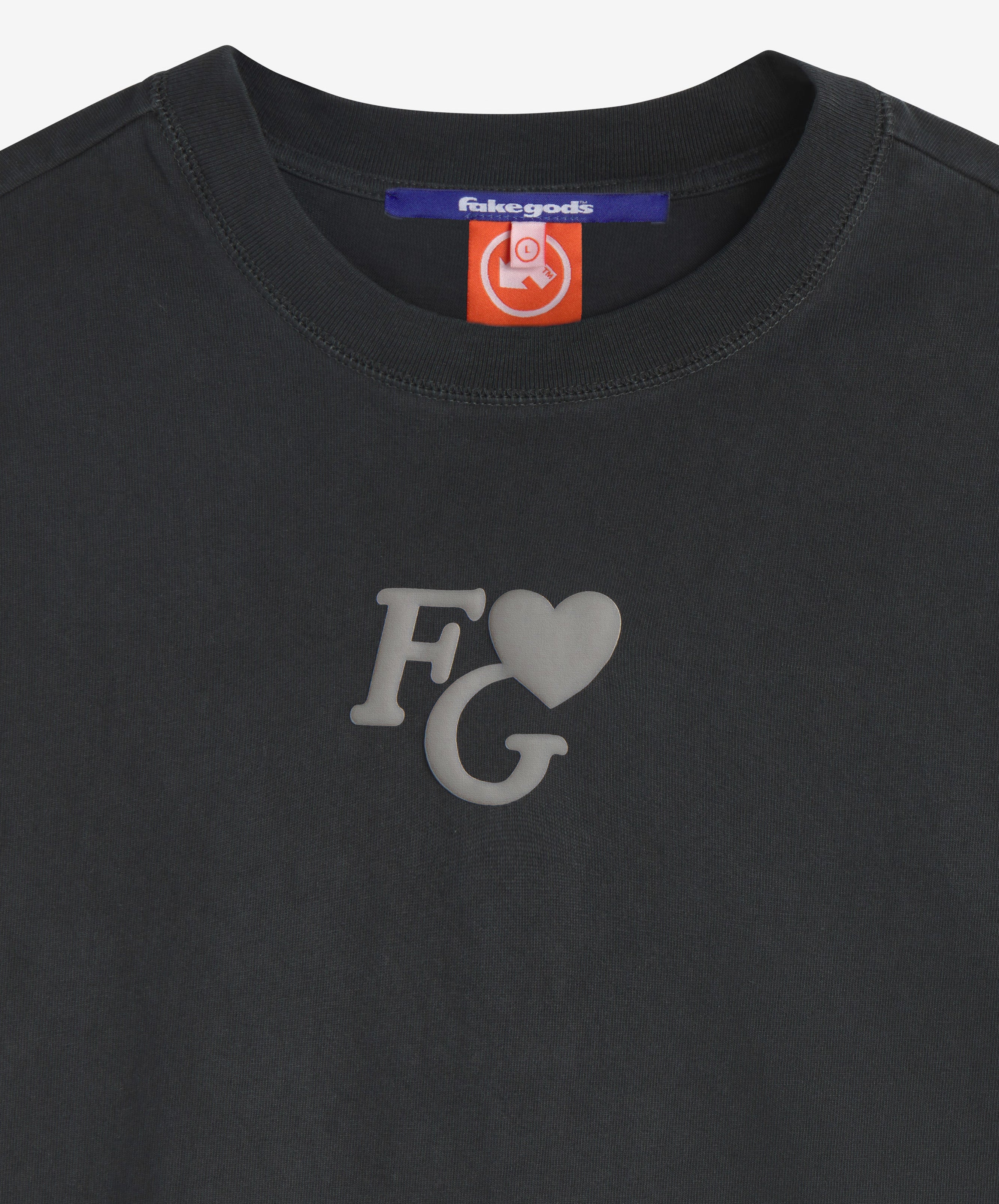 VALENTINE'S TEE GREY