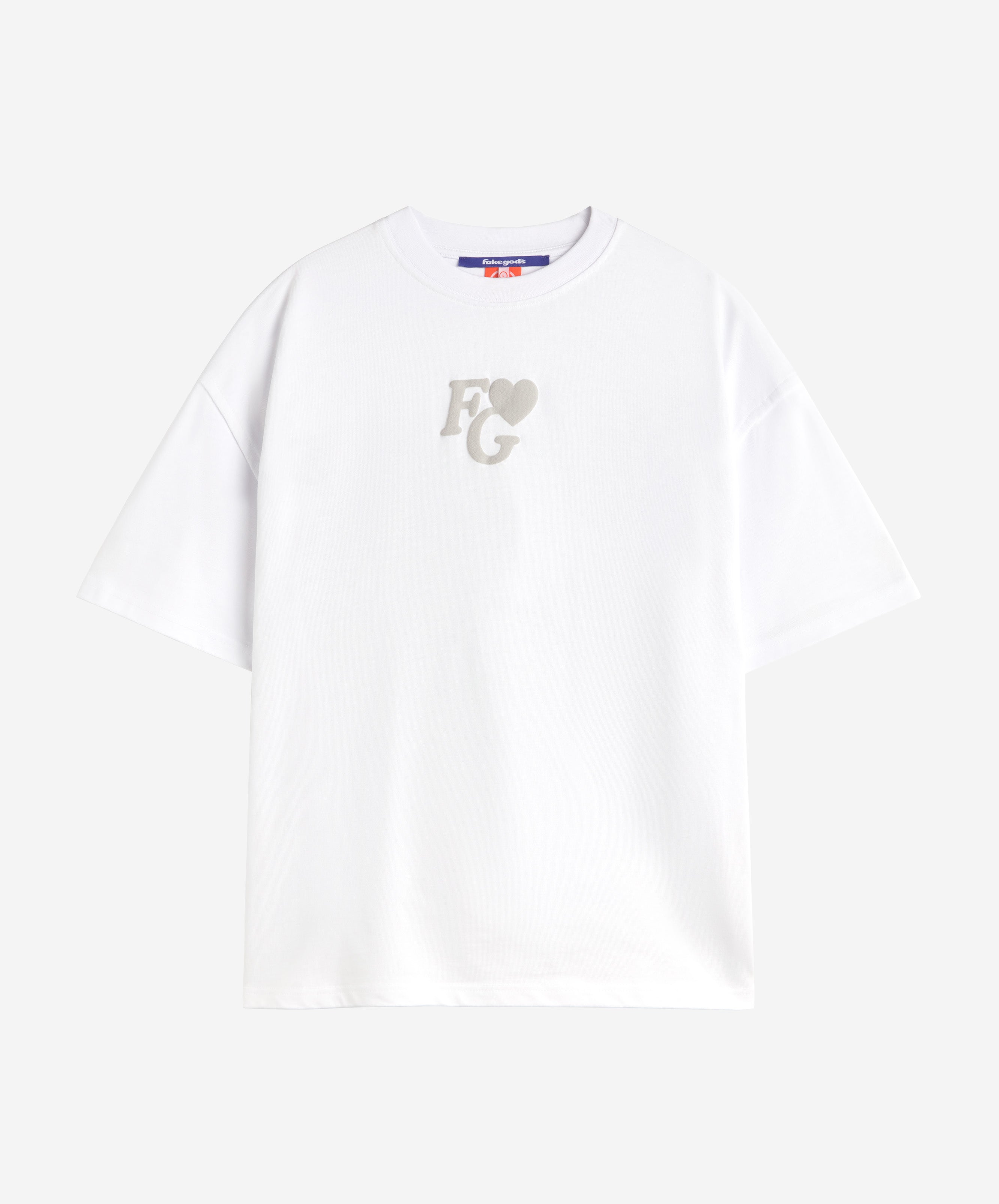 VALENTINE'S TEE MONOCHROME WHITE