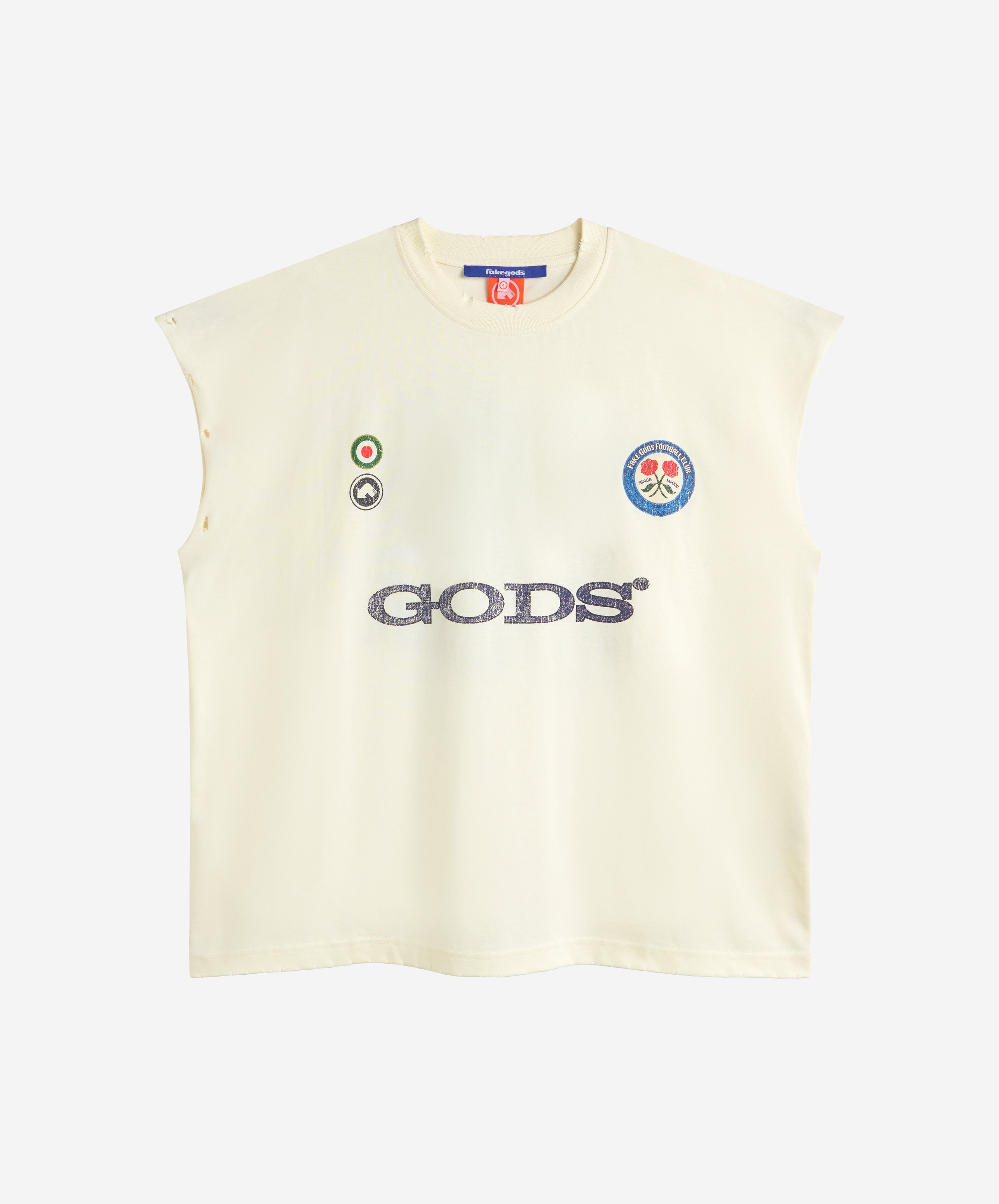 GODS FC SLEEVELESS CREAM