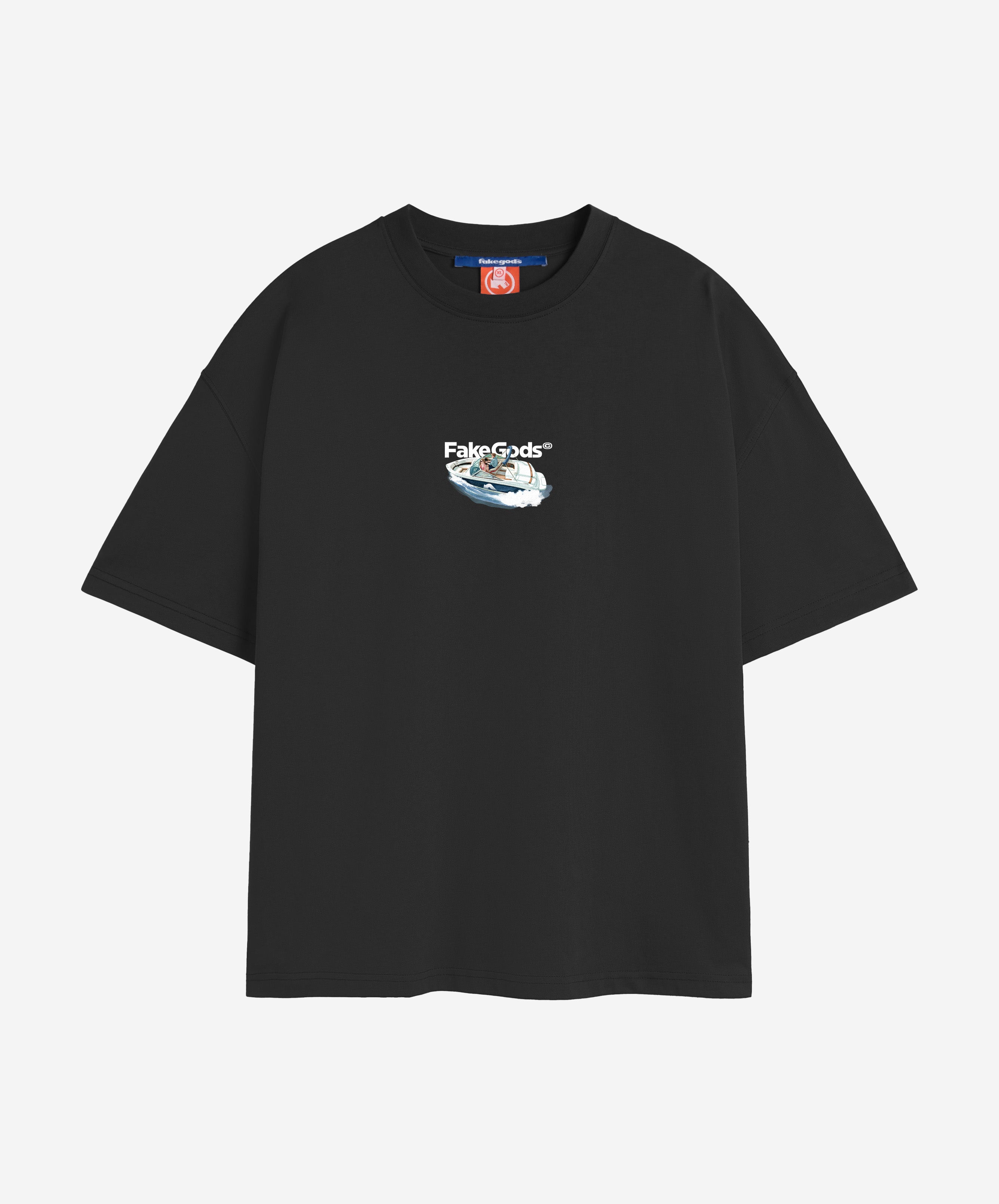 YACHT TEE DARK GREY