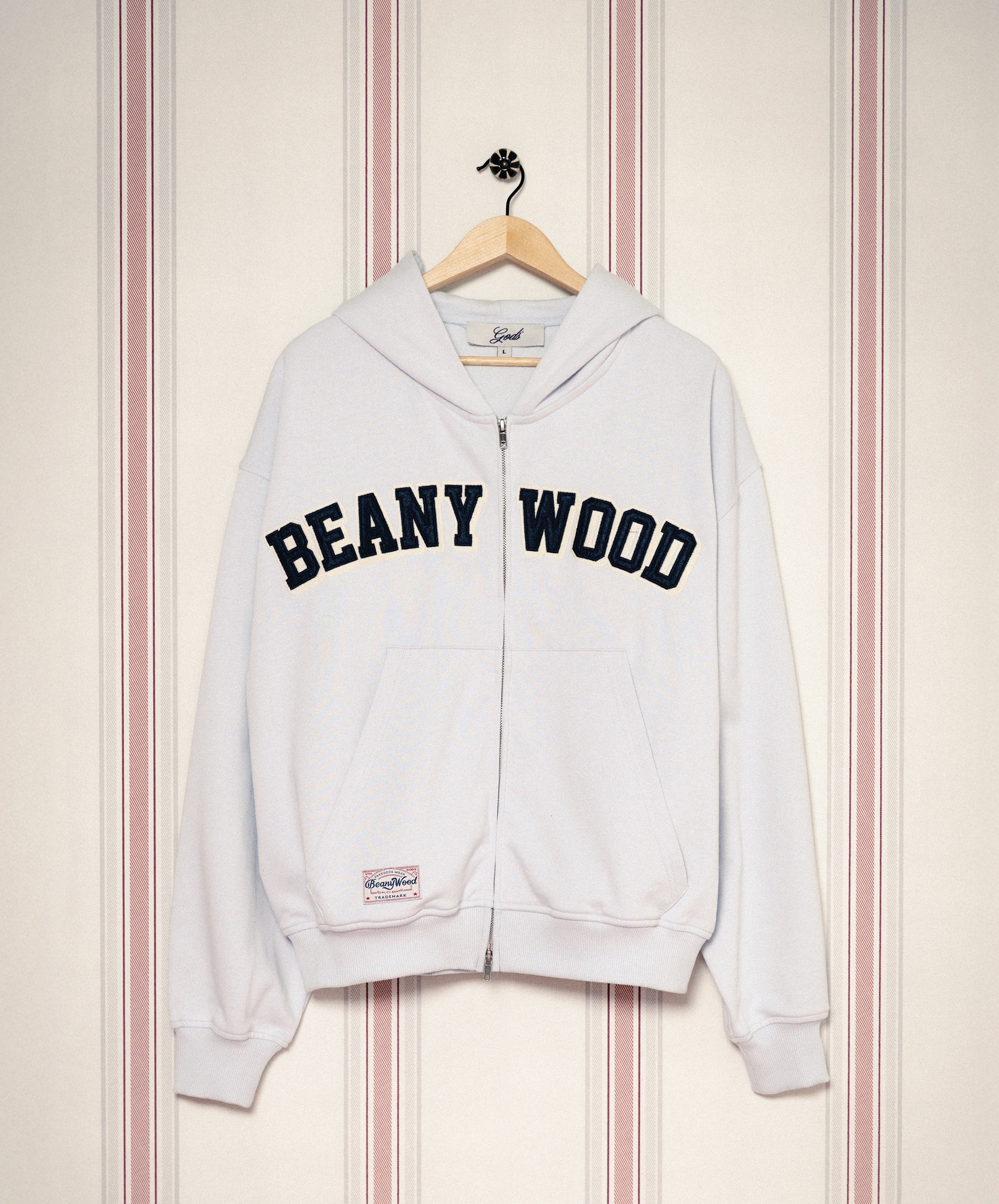 COLD BREW ZIPPER LIGHT GREY