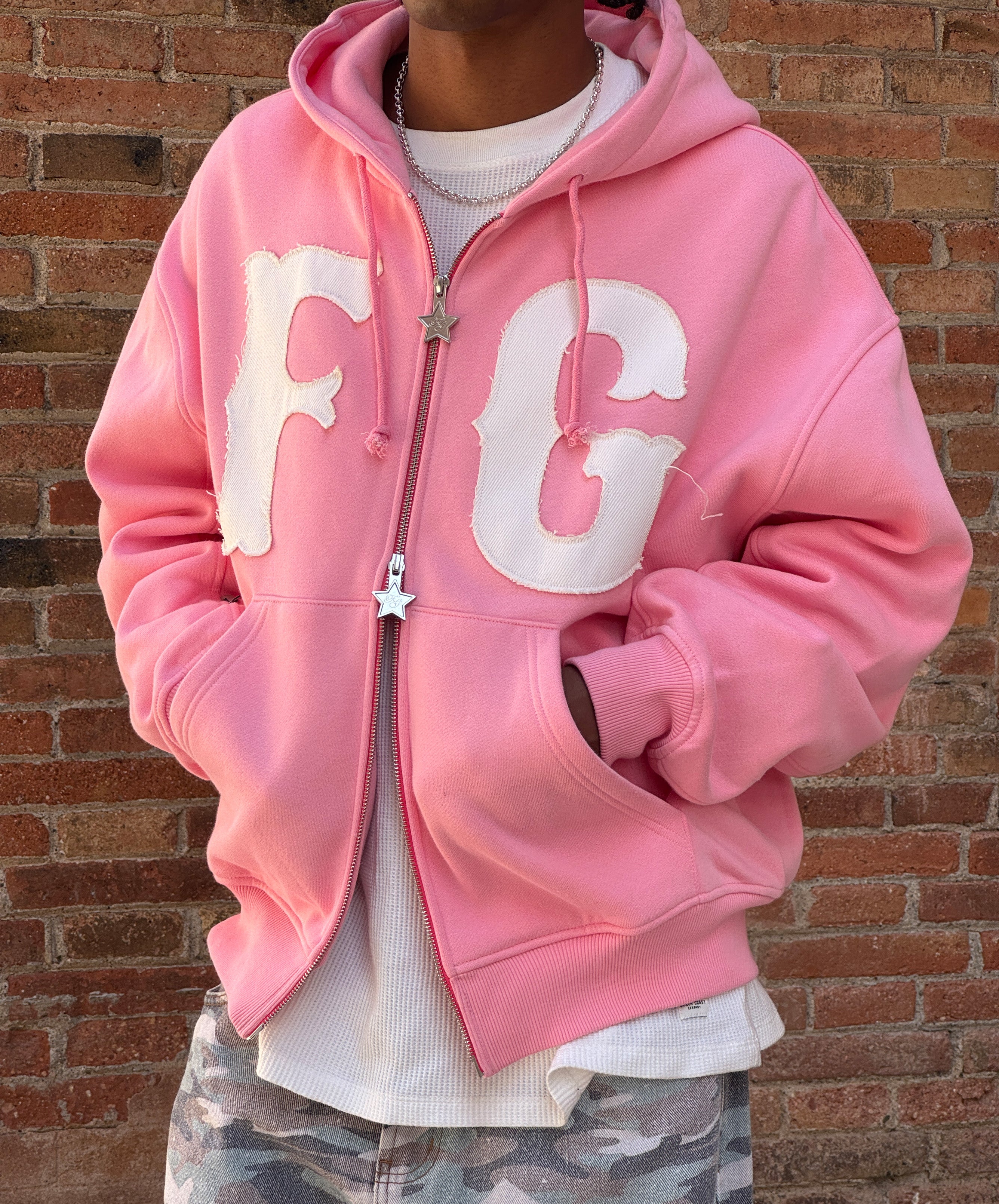 FG ZIPPER ROSE