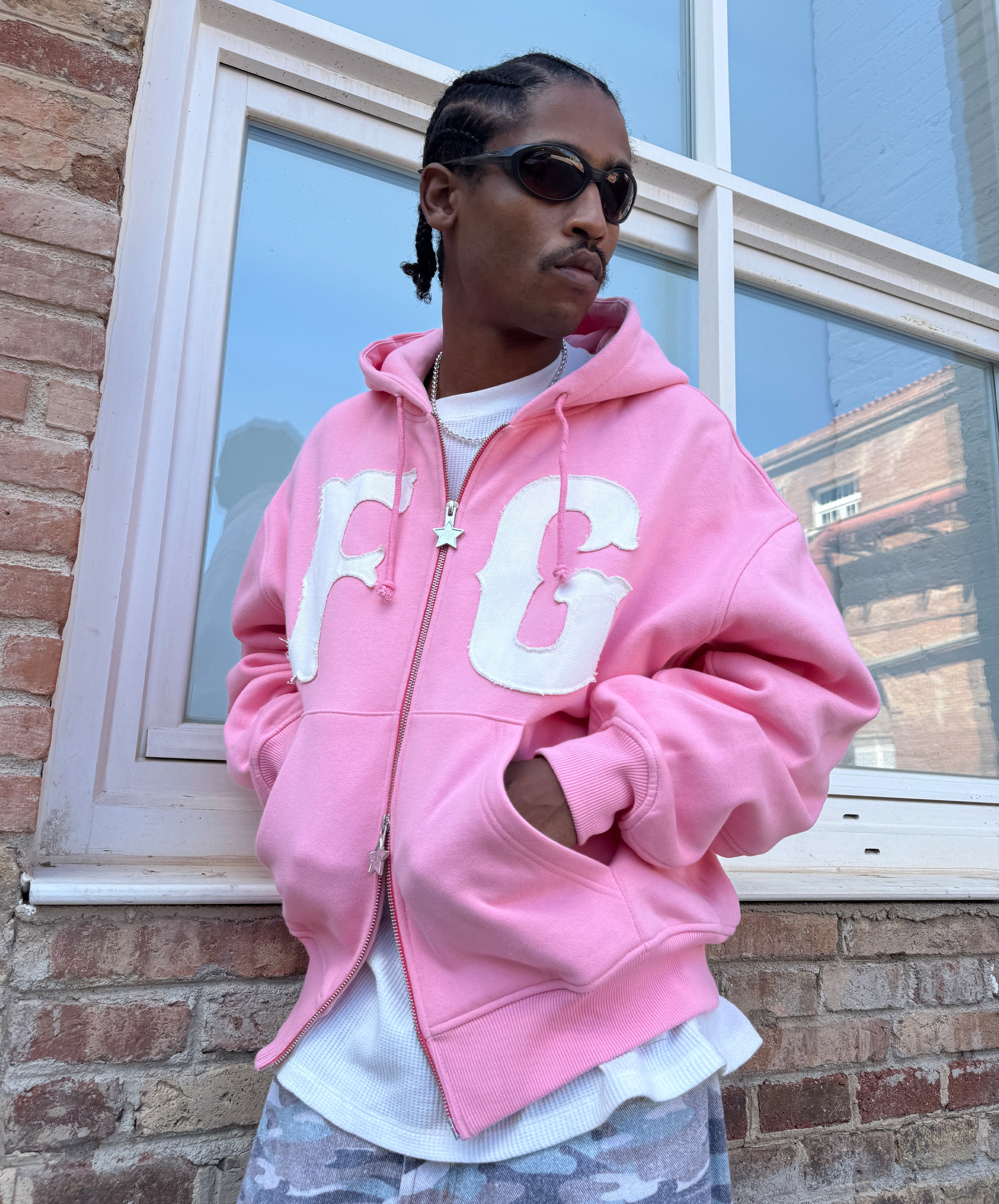 FG ZIPPER ROSE