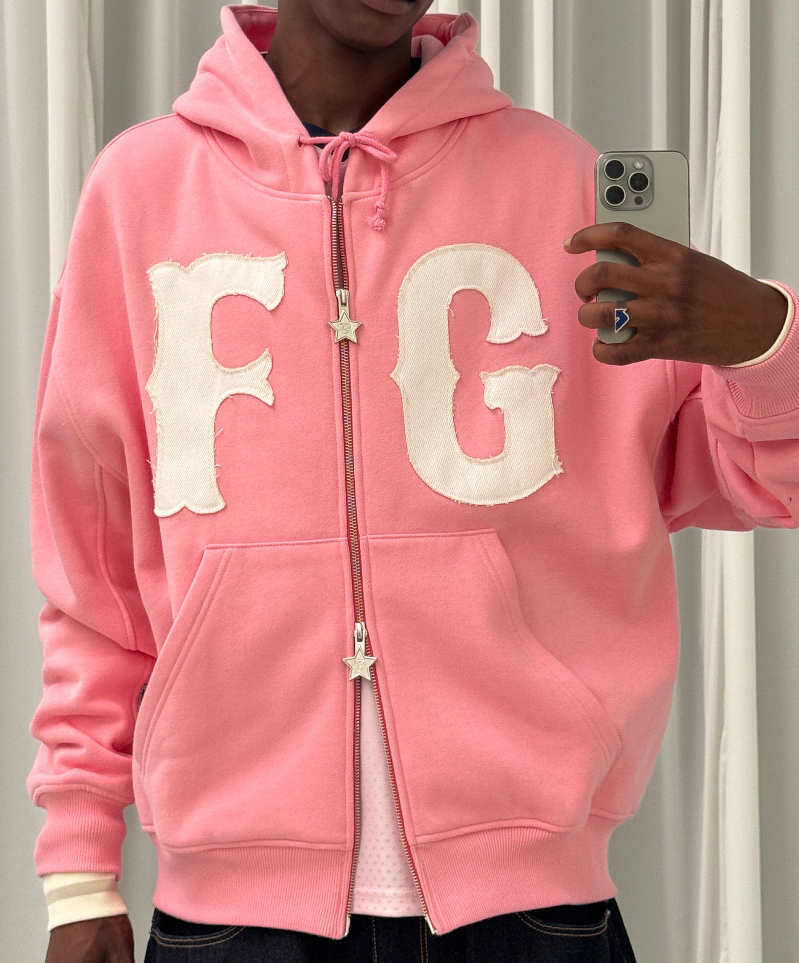 FG ZIPPER ROSE