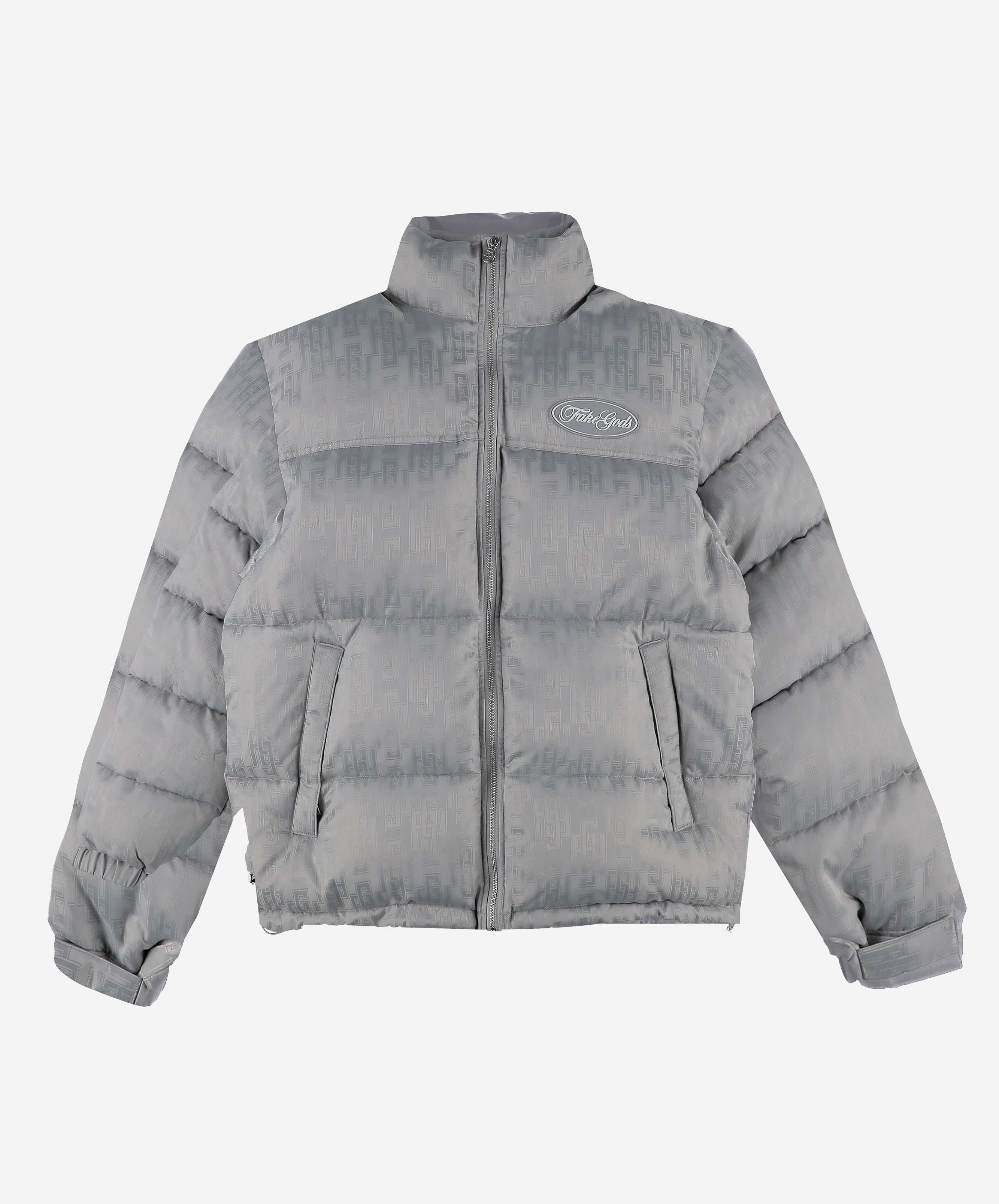 MONOGRAM PUFFER GRAY