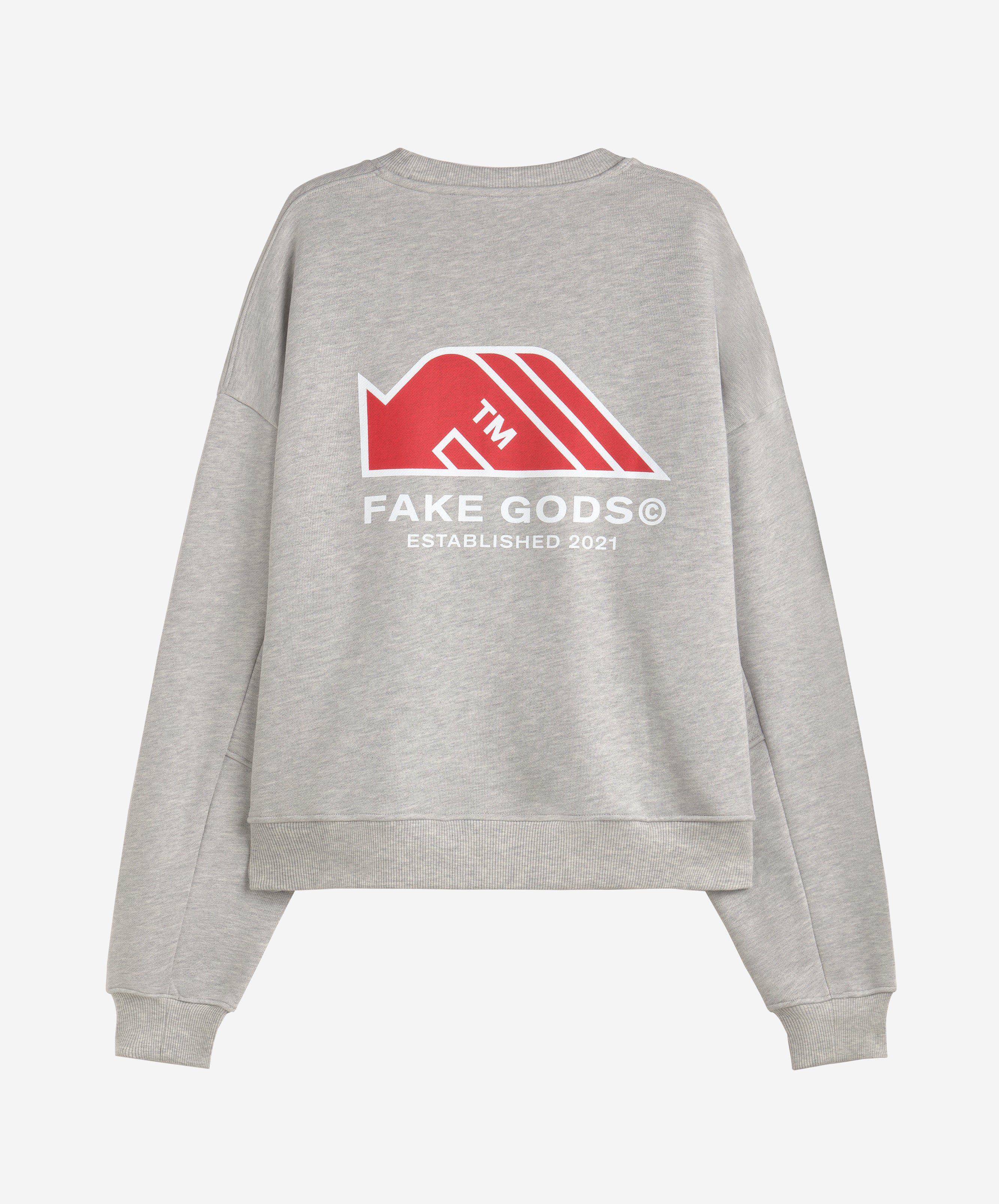 OUR WAY CREWNECK LIGHT GREY