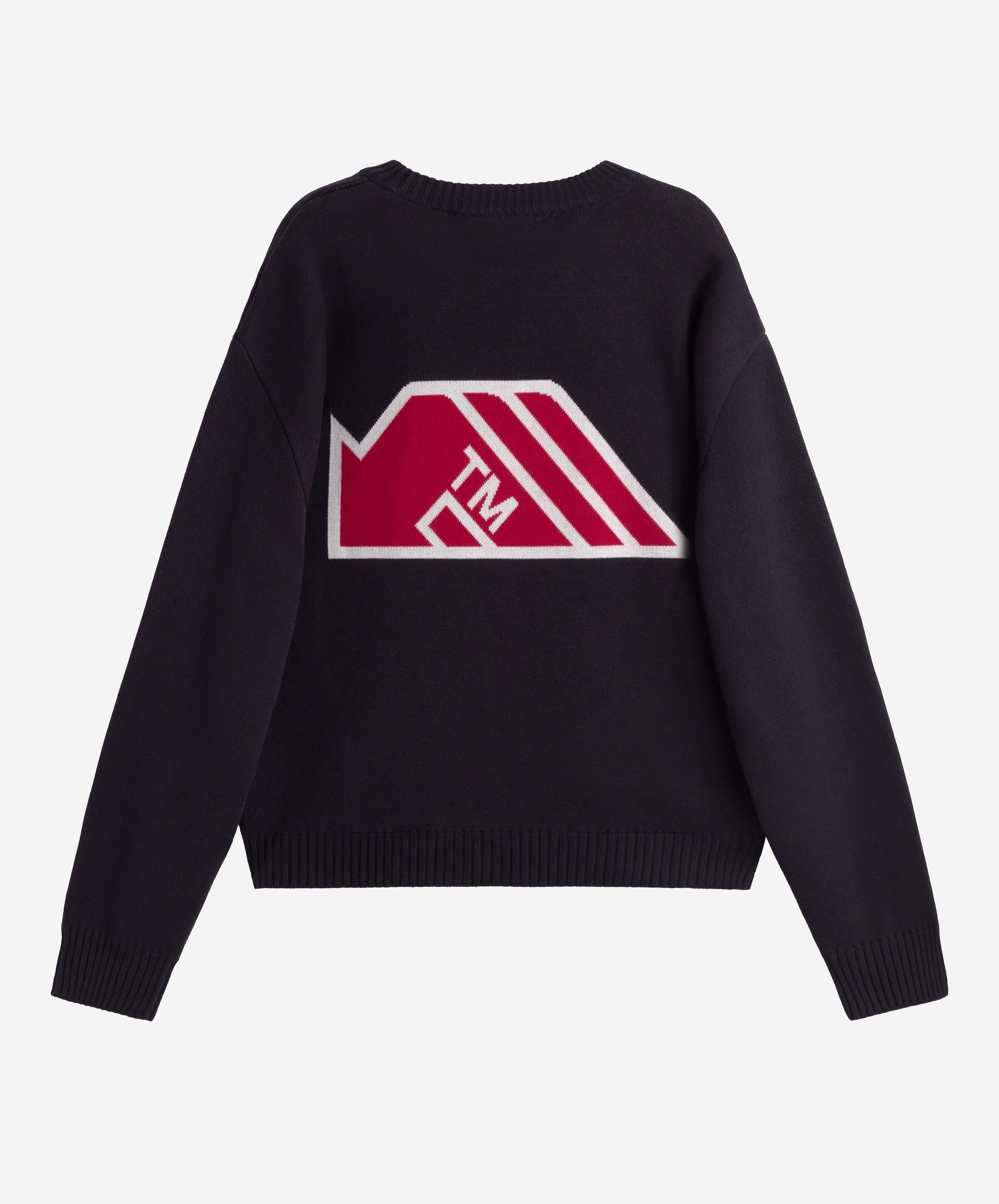 OUR WAY KNITTED SWEATER NAVY