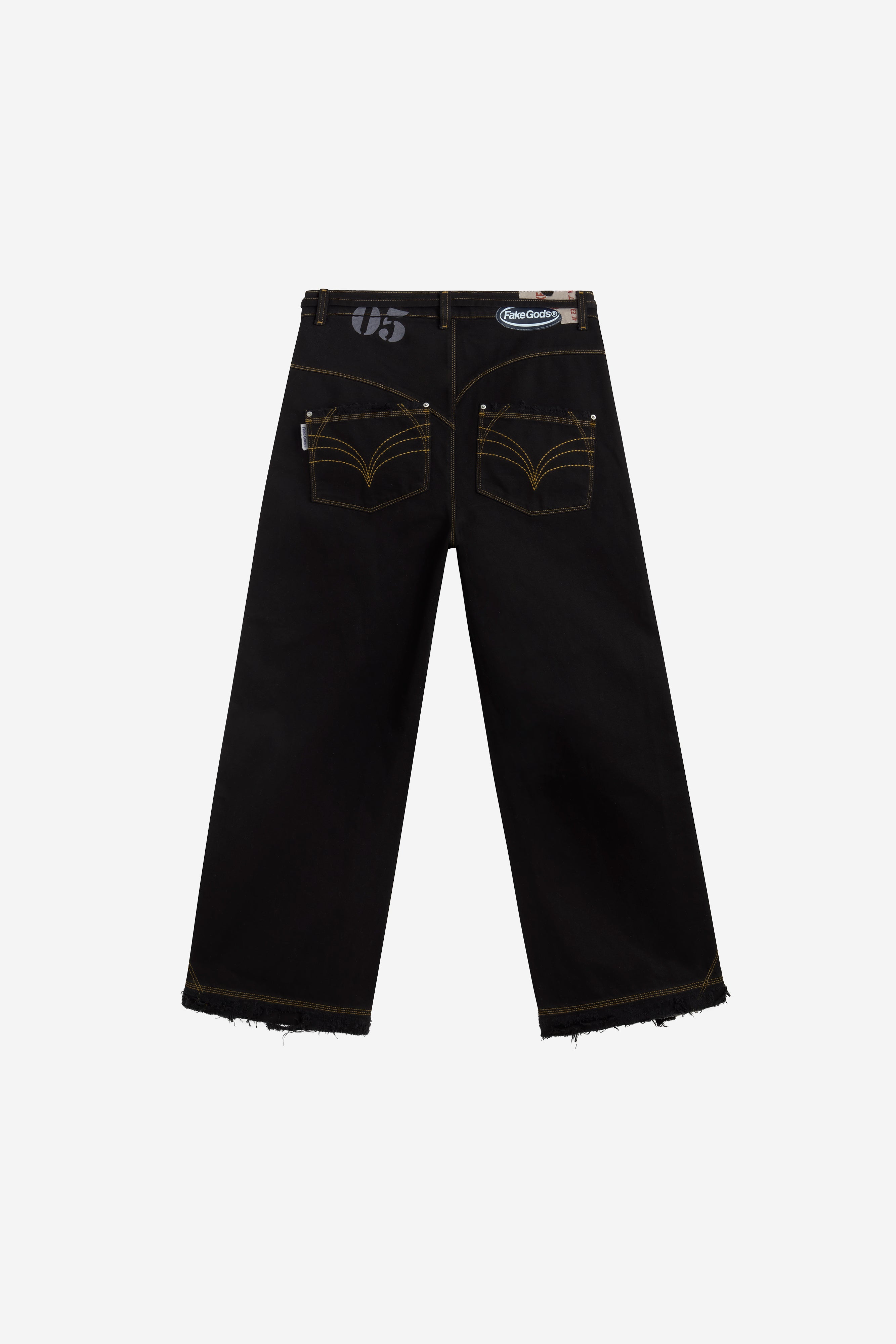 SAILOR DENIM JEANS BLACK