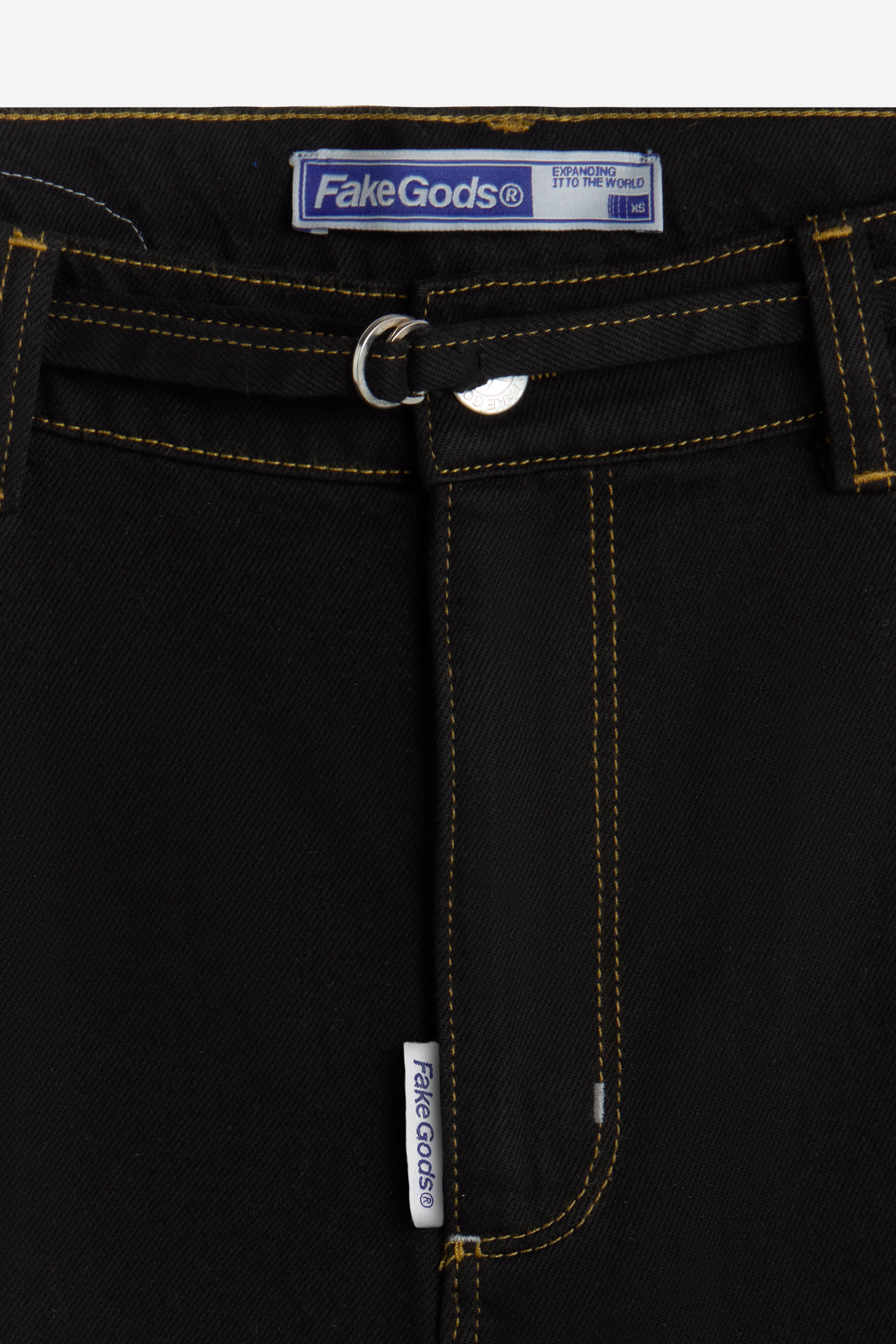 SAILOR DENIM JEANS BLACK