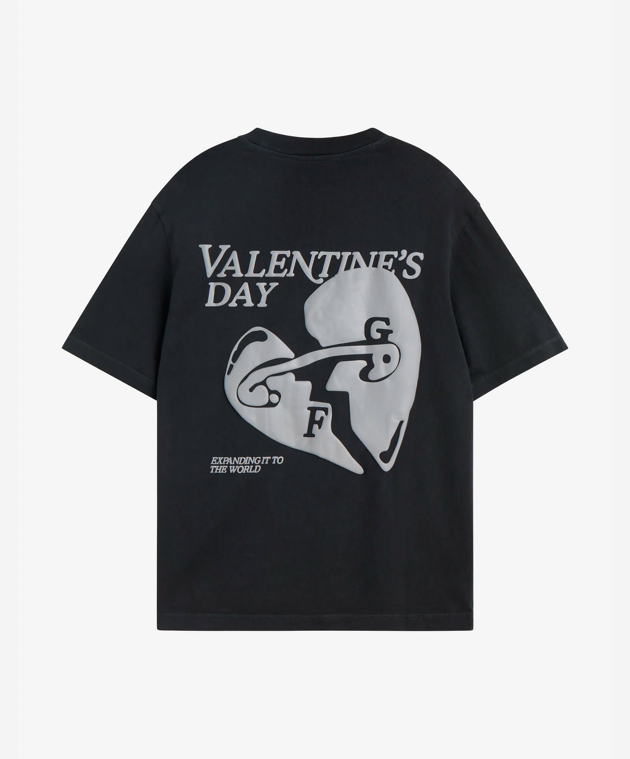 VALENTINE'S TEE GREY